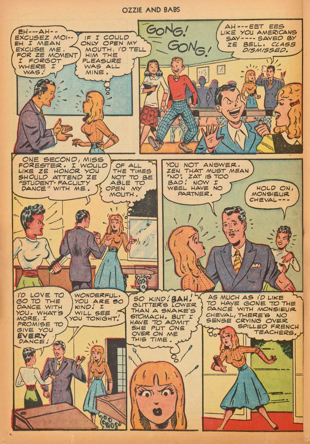 Read online Ozzie And Babs comic -  Issue #4 - 30