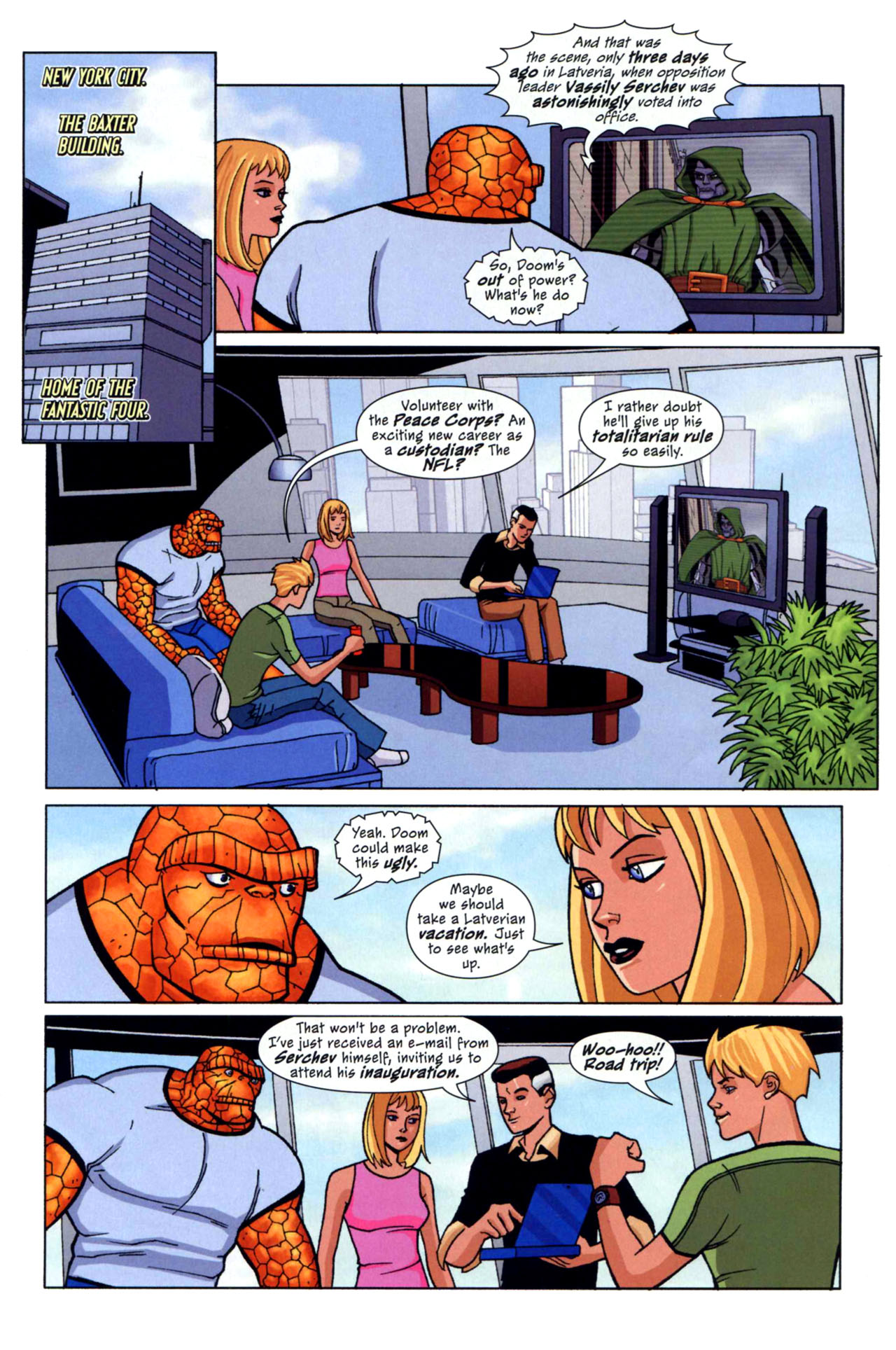 Read online Marvel Adventures Fantastic Four comic -  Issue #42 - 4