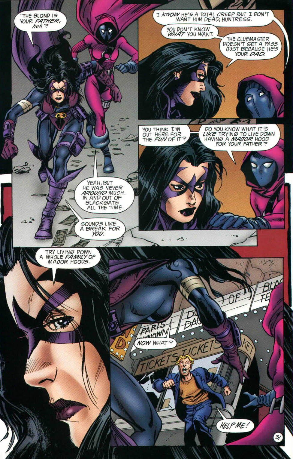 Read online Batman: Spoiler/Huntress: Blunt Trauma comic -  Issue # Full - 32