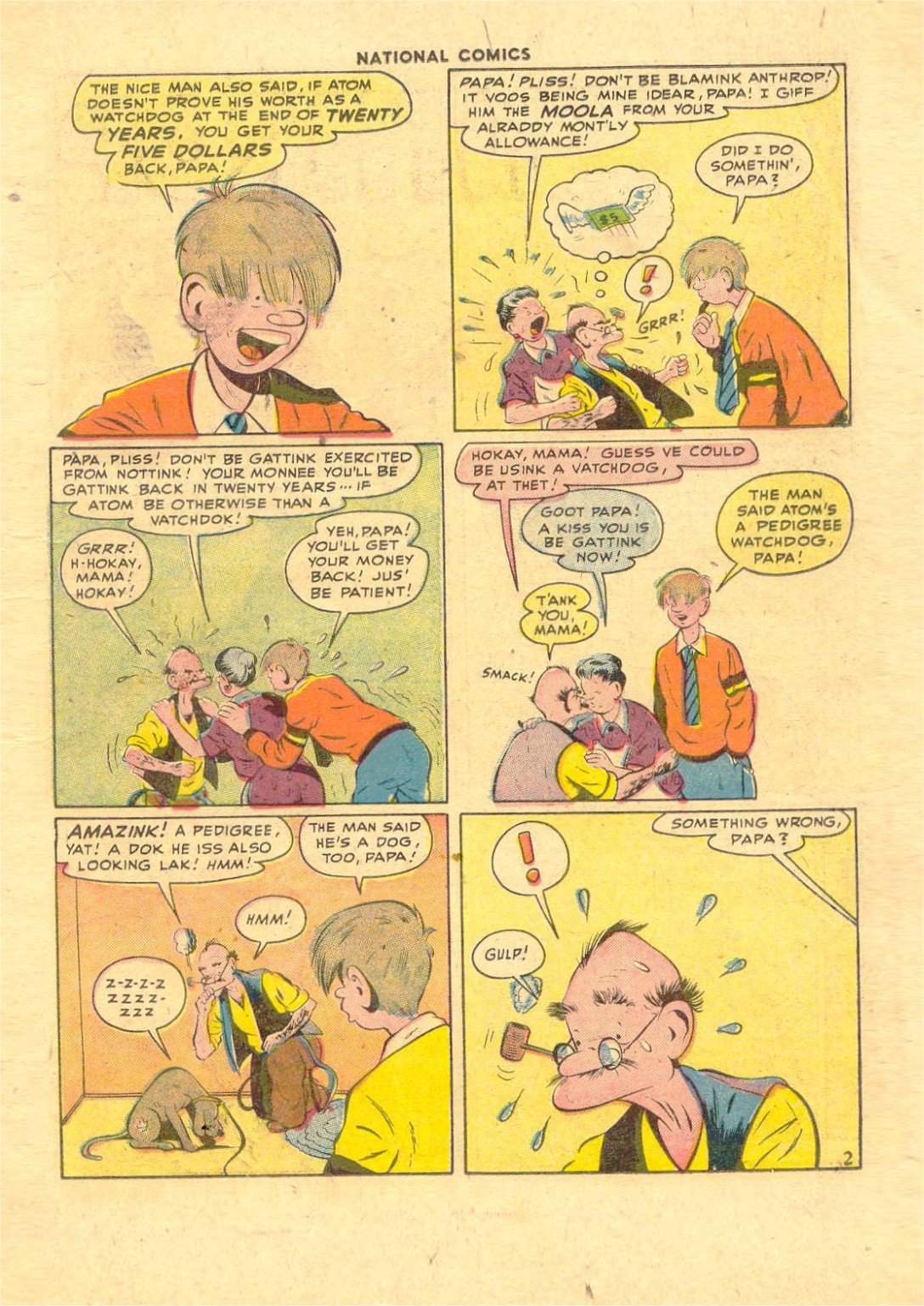 Read online National Comics comic -  Issue #63 - 22