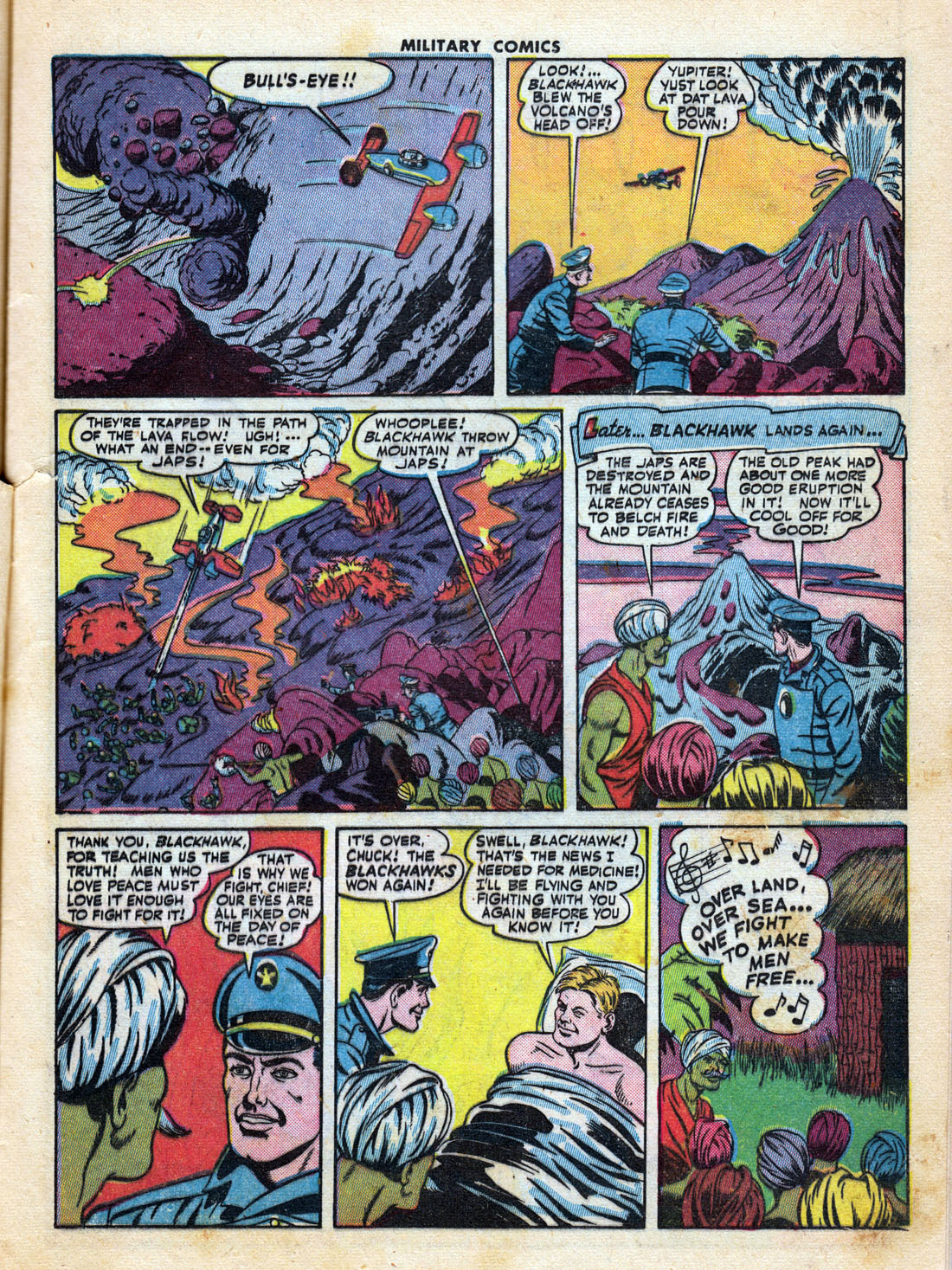 Read online Military Comics comic -  Issue #37 - 17