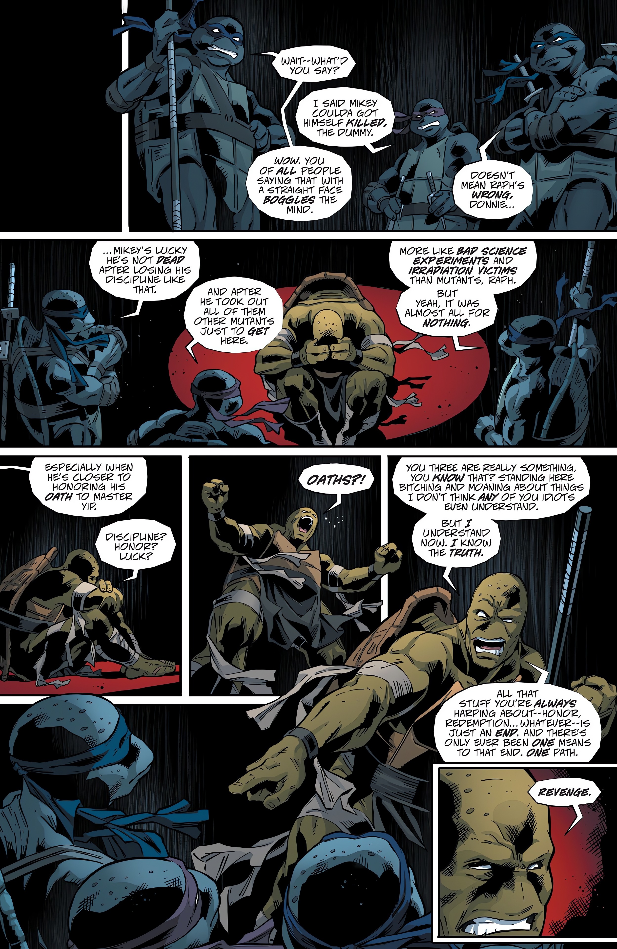 Read online Teenage Mutant Ninja Turtles: The Last Ronin - The Lost Years comic -  Issue #5 - 7
