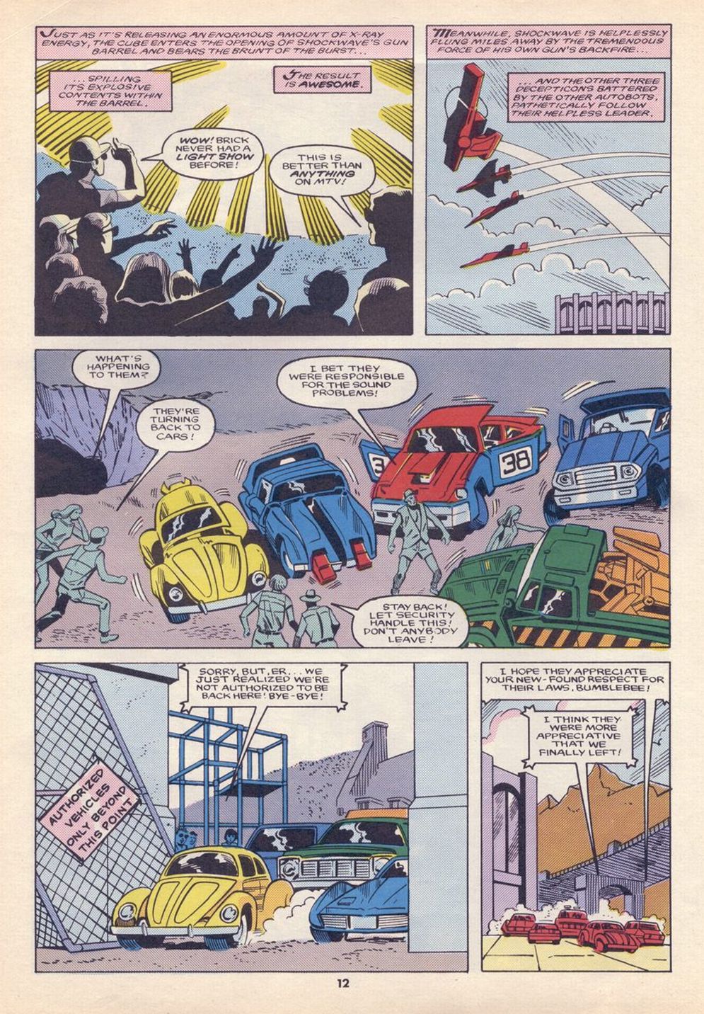 Read online The Transformers (UK) comic -  Issue #54 - 11