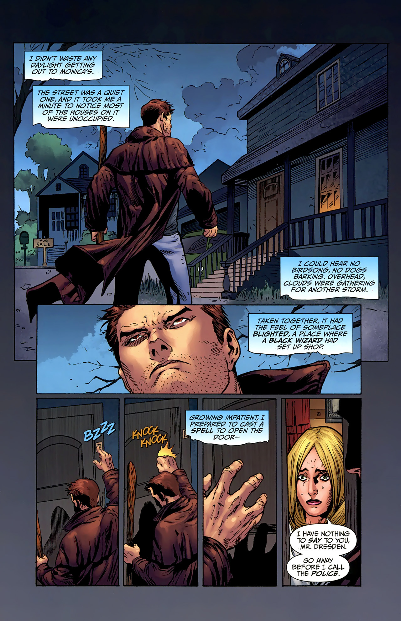 Read online Jim Butcher's The Dresden Files: Storm Front: Volume Two comic -  Issue #2 - 9