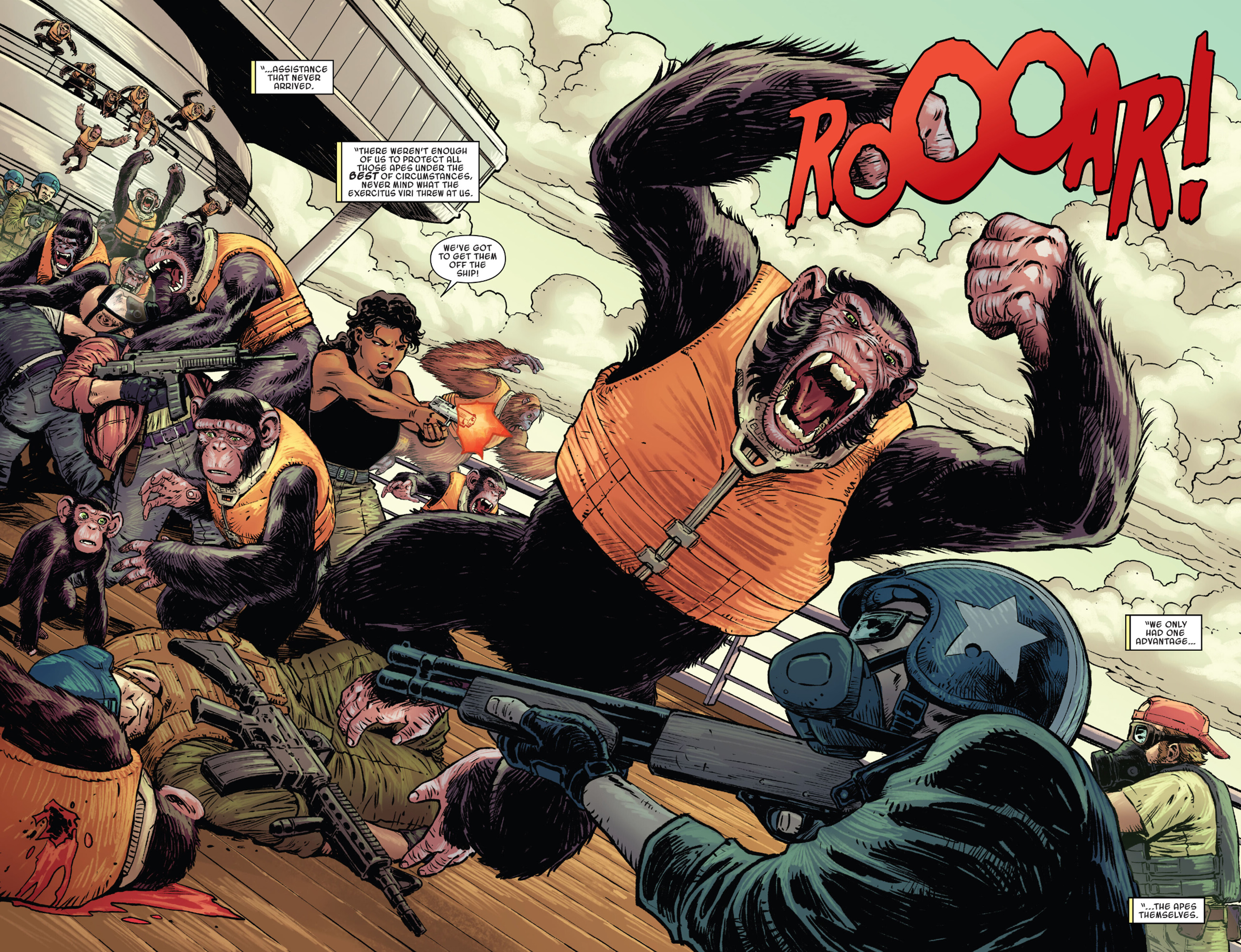 Read online Planet of the Apes (2023) comic -  Issue #4 - 3