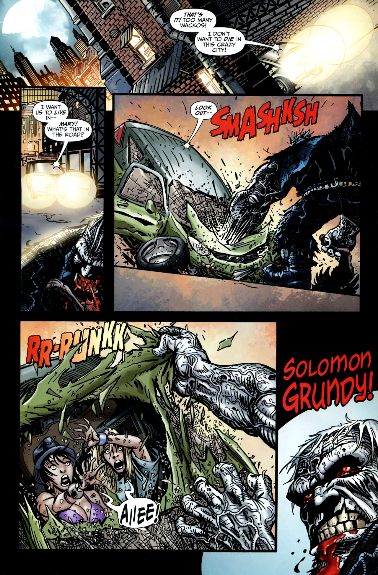Read online Solomon Grundy comic -  Issue #3 - 21