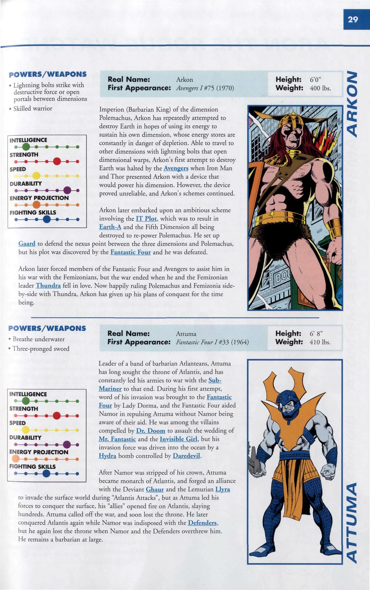 Read online Marvel Encyclopedia comic -  Issue # TPB 6 - 32