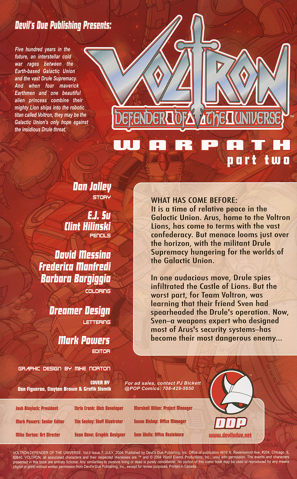 Read online Voltron: Defender of the Universe comic -  Issue #7 - 2