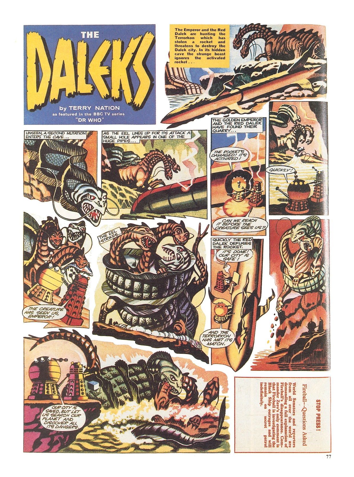 Read online Dalek Chronicles comic -  Issue # TPB - 77