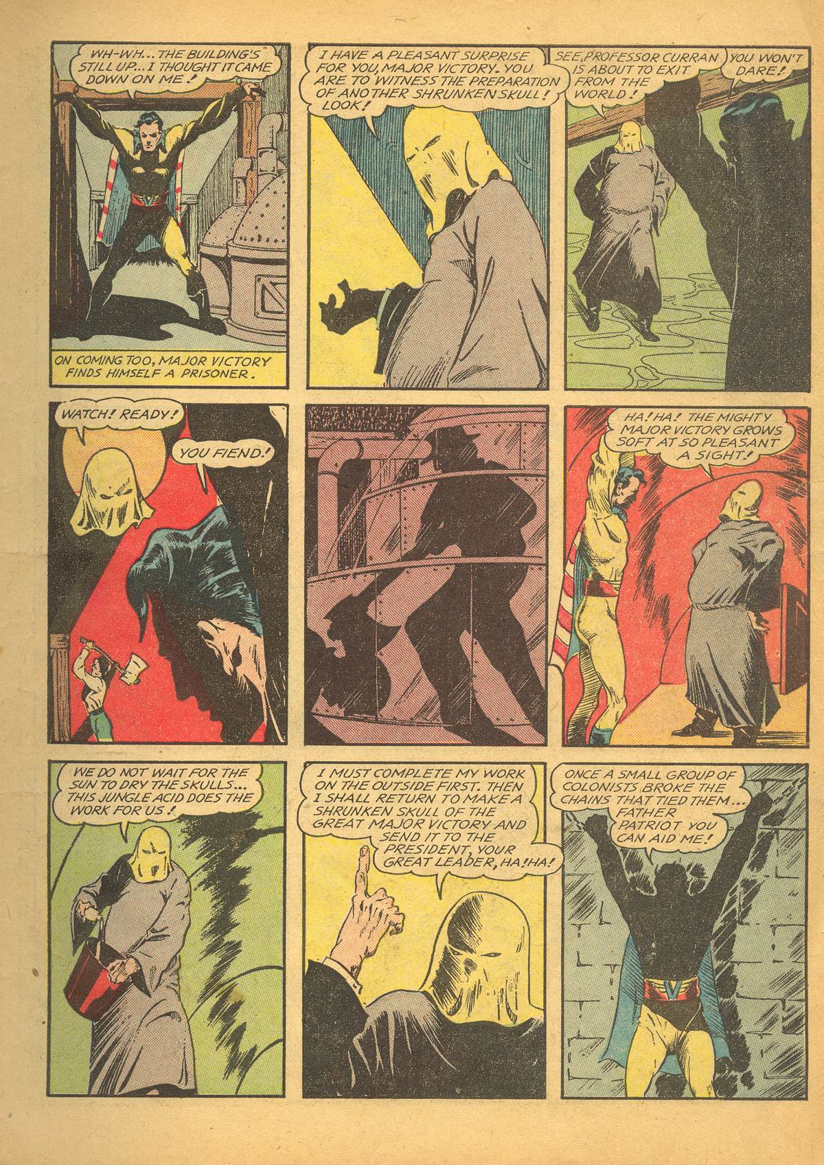 Read online Major Victory Comics comic -  Issue #3 - 7