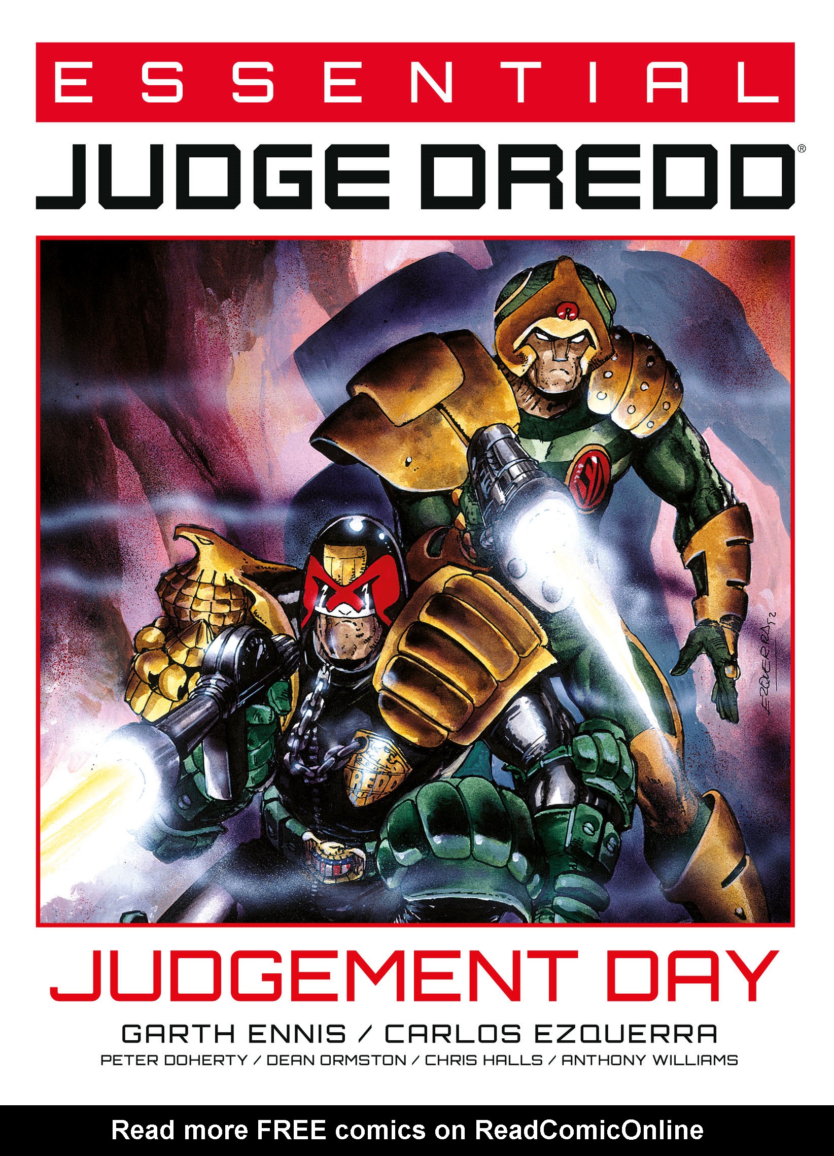 Read online Essential Judge Dredd: Judgement Day comic -  Issue # TPB - 1