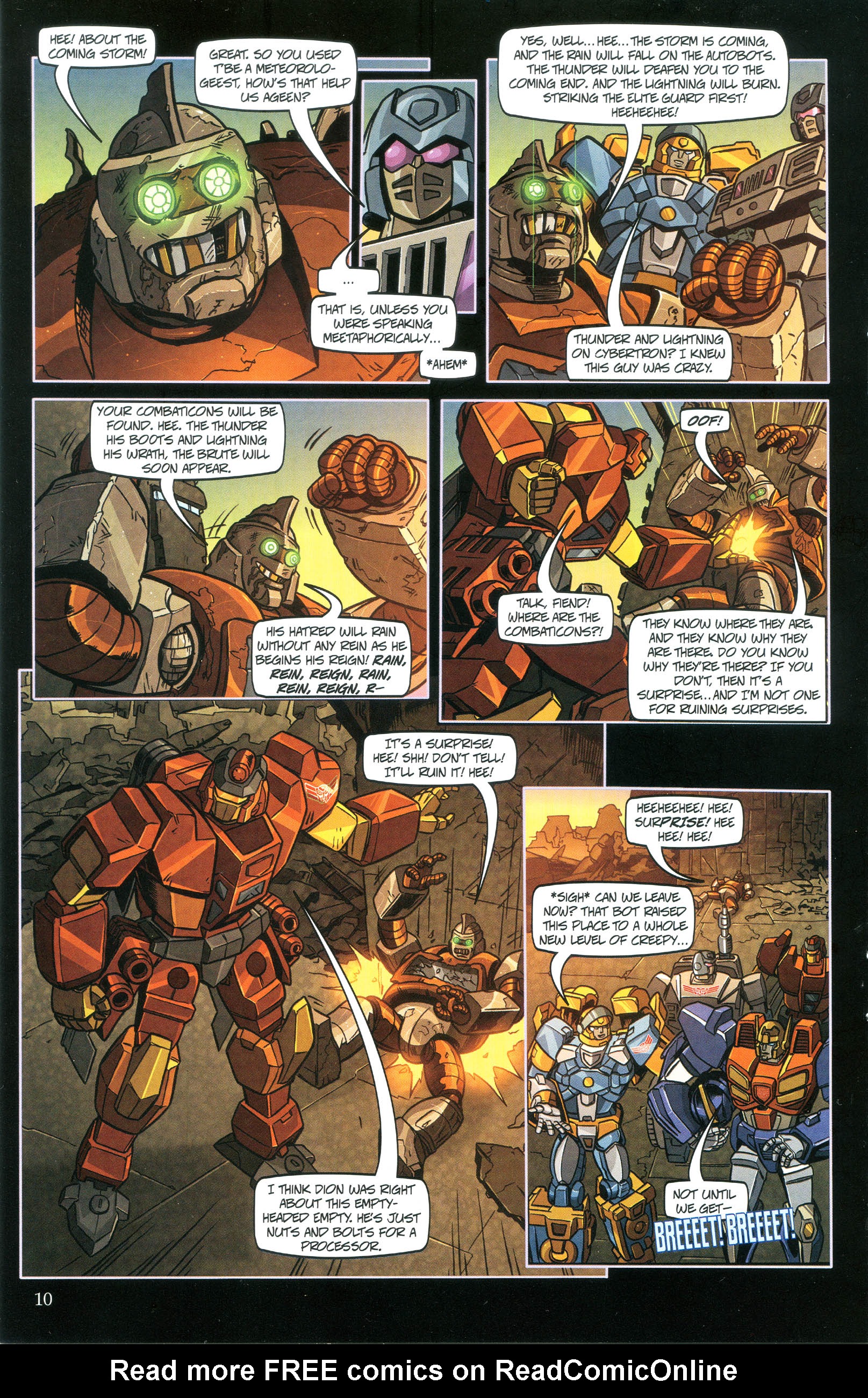 Read online Transformers: Collectors' Club comic -  Issue #35 - 10