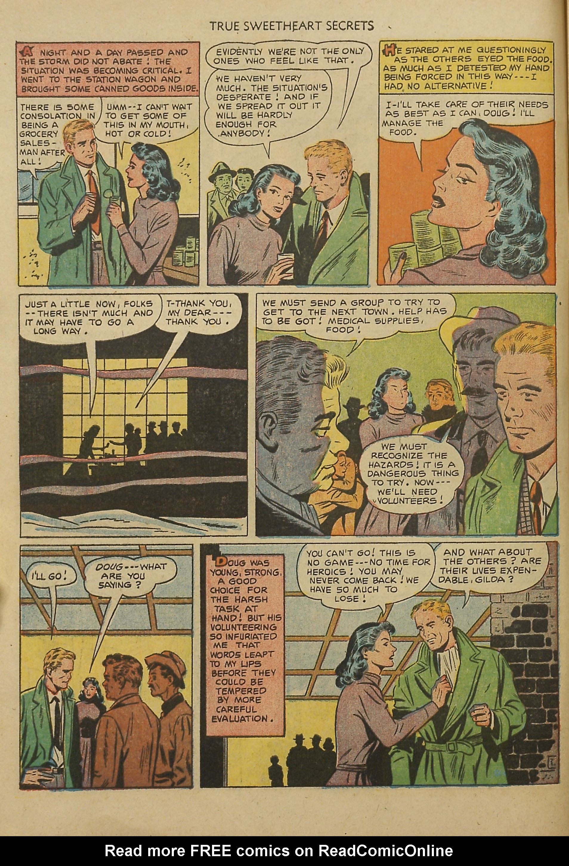 Read online True Sweetheart Secrets comic -  Issue #10 - 10
