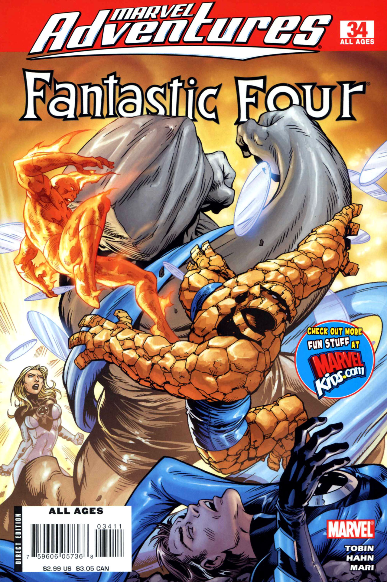 Read online Marvel Adventures Fantastic Four comic -  Issue #34 - 1