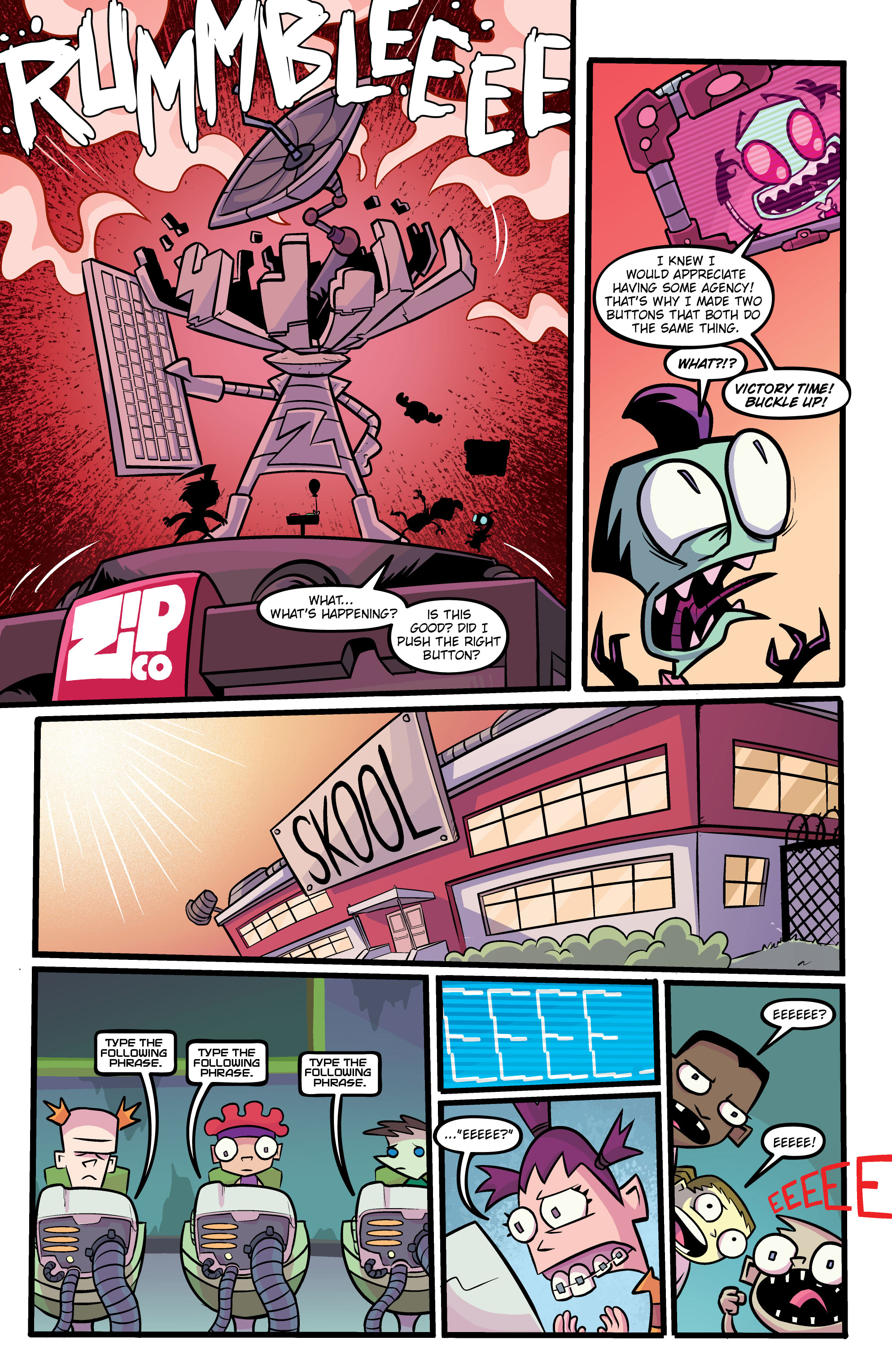 Read online Invader Zim Quarterly comic -  Issue #4 - 33