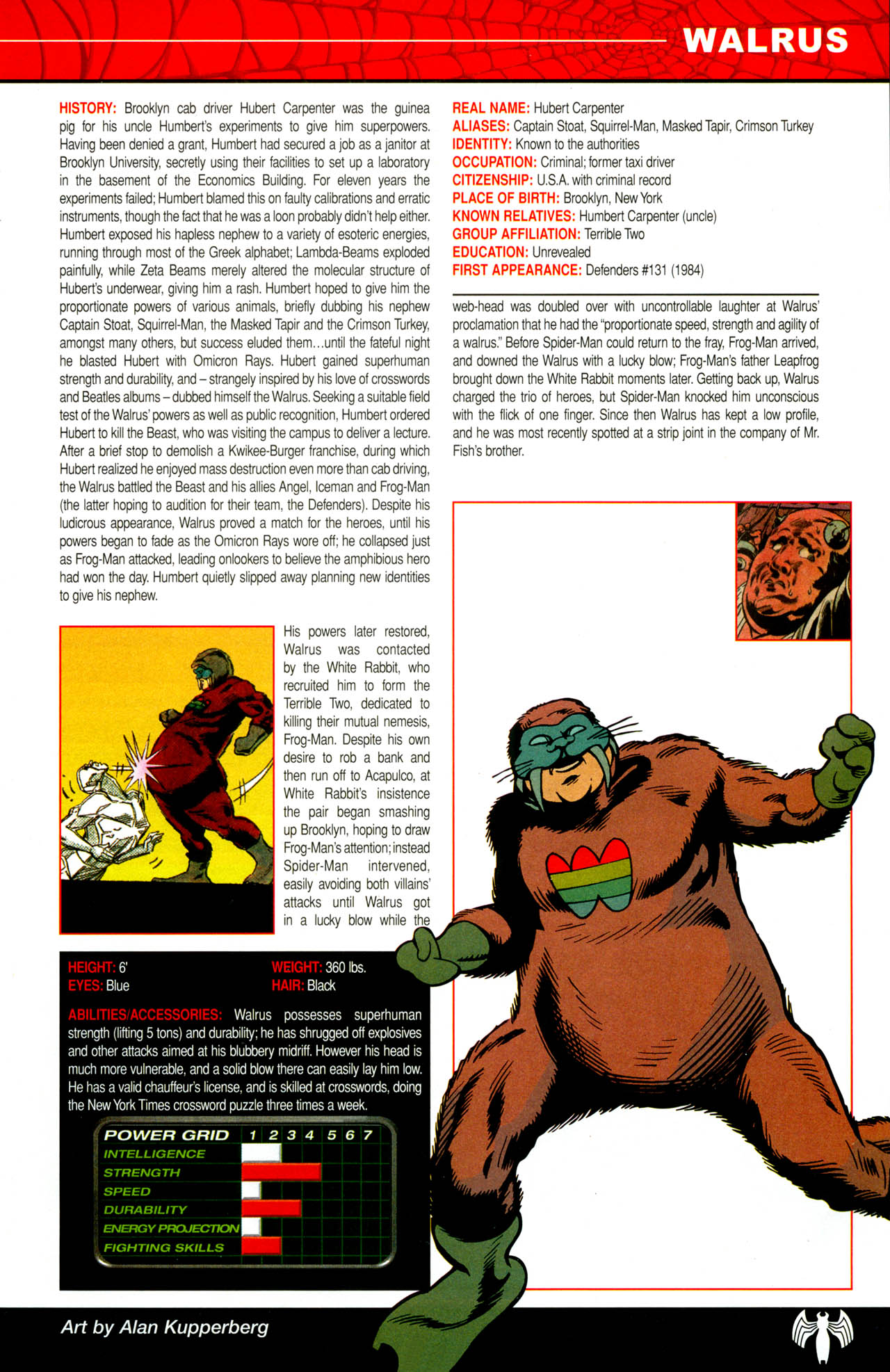 Read online The Official Handbook of the Marvel Universe: Spider-Man: Back In Black Handbook comic -  Issue # Full - 37