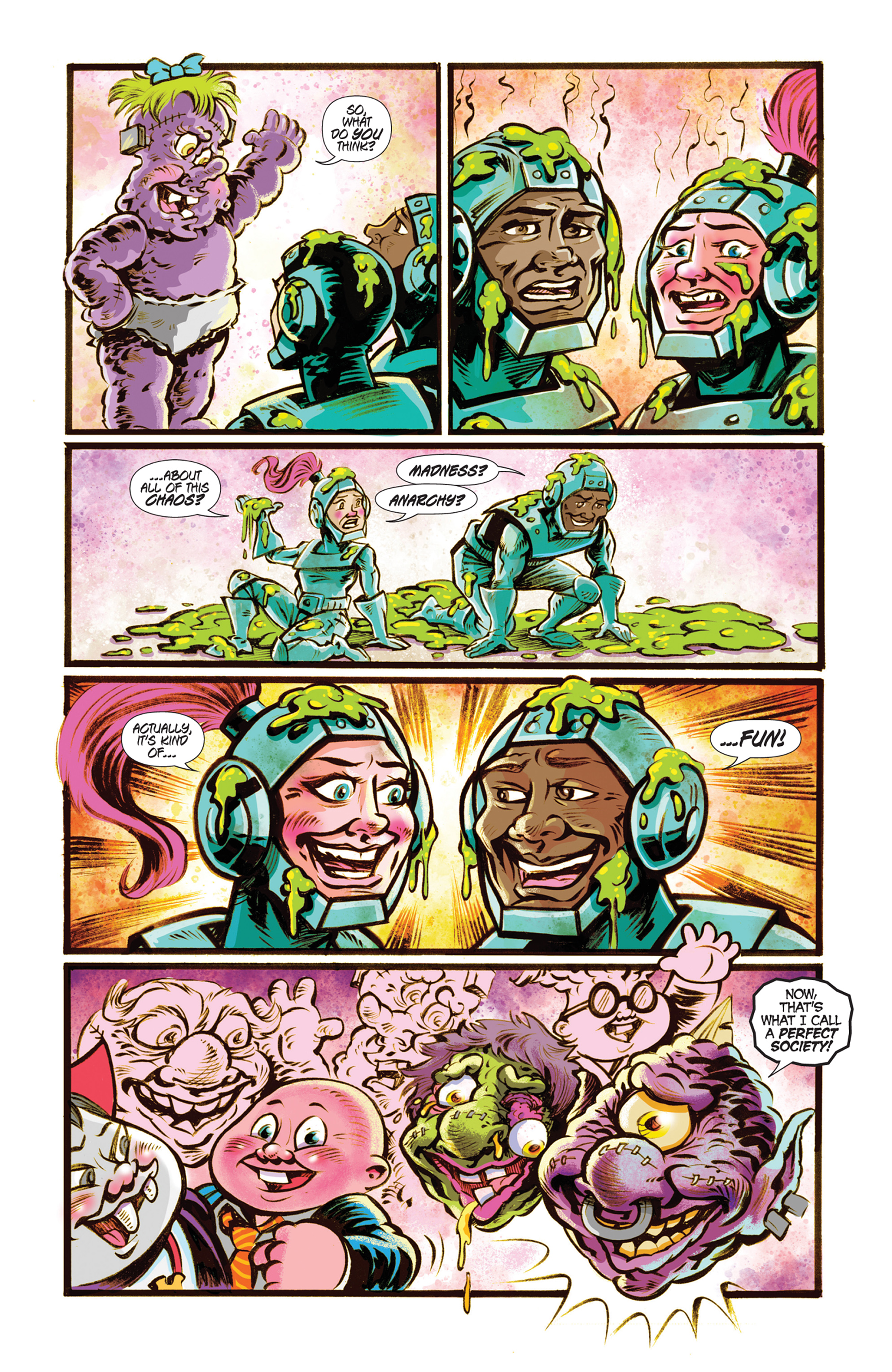 Read online Madballs vs Garbage Pail Kids – Time Again, Slime Again comic -  Issue #4 - 22