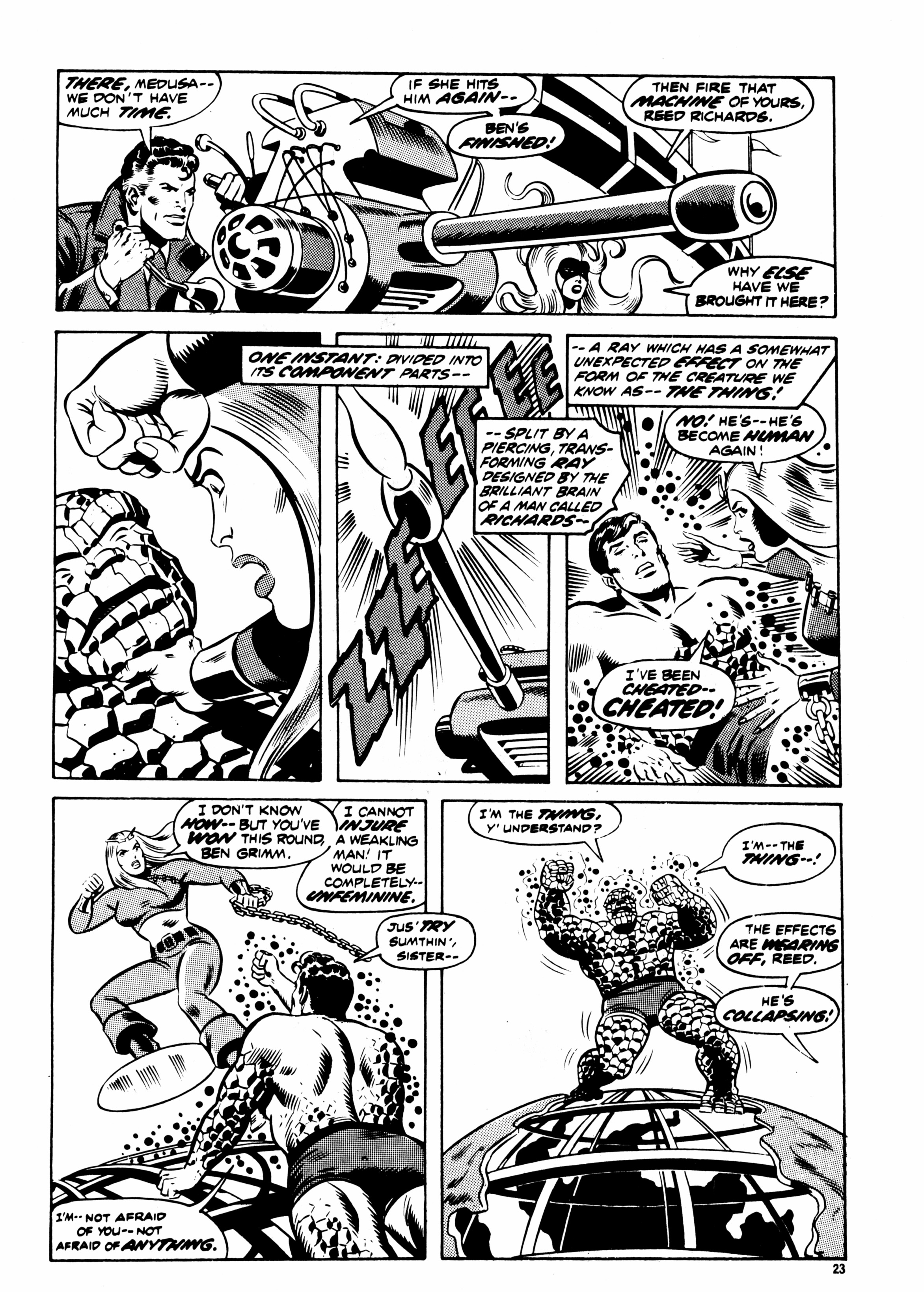Read online Fantastic Four (1982) comic -  Issue #1 - 21