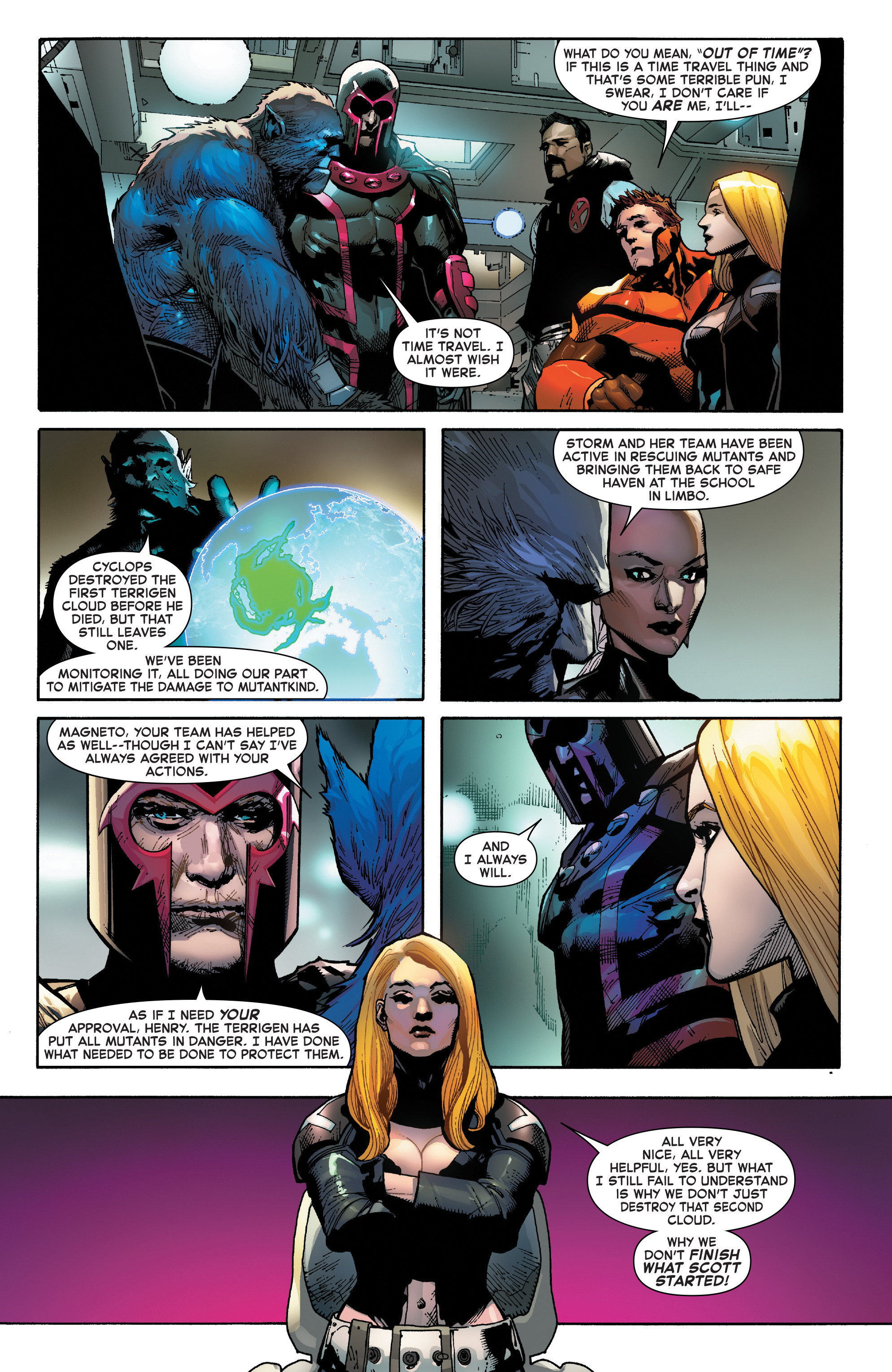 Read online Inhumans Vs. X-Men comic -  Issue #1 - 10