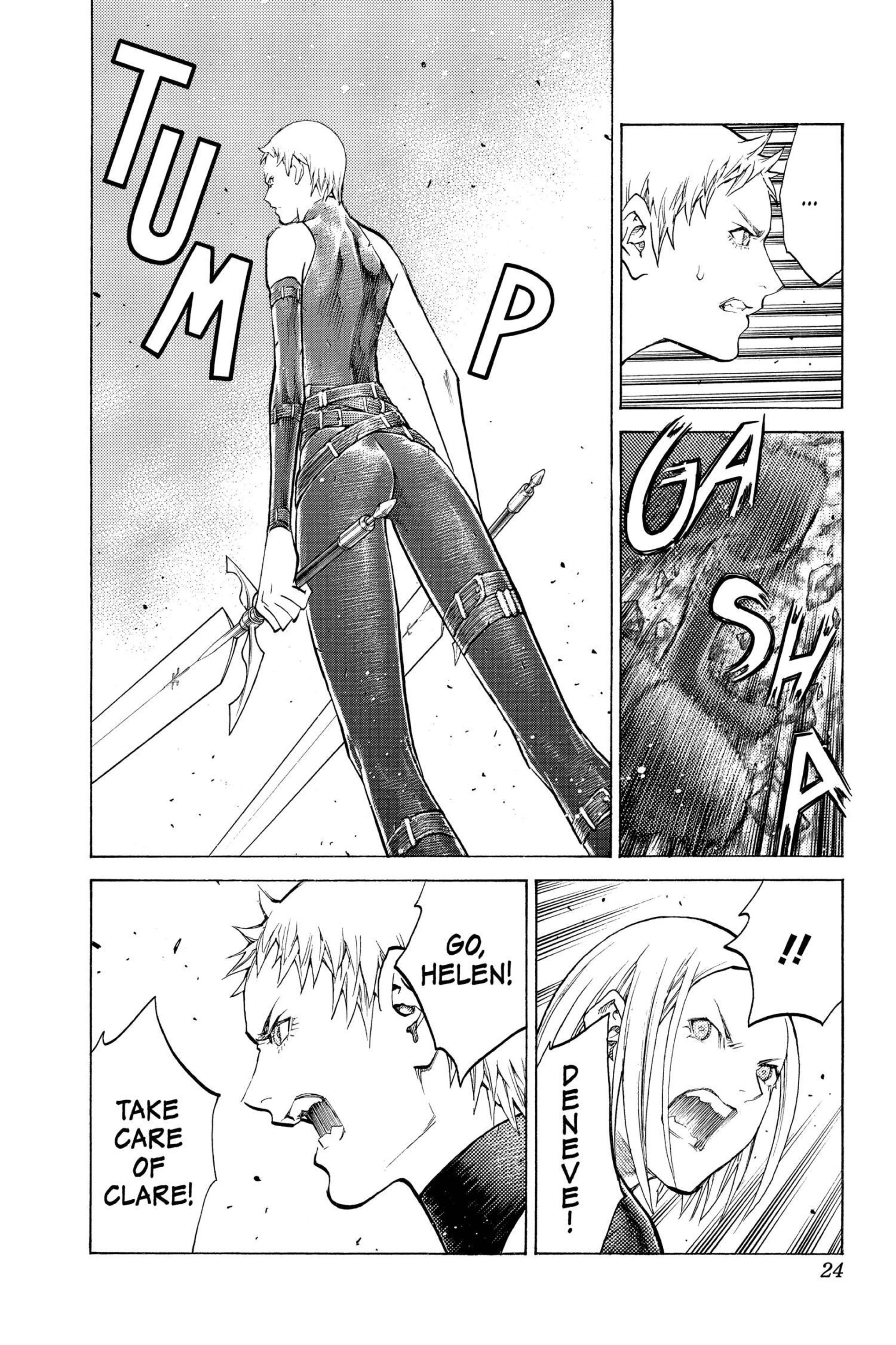 Read online Claymore comic -  Issue #19 - 23