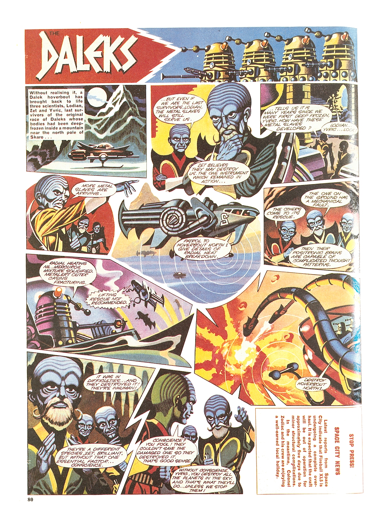 Read online Dalek Chronicles comic -  Issue # TPB - 80