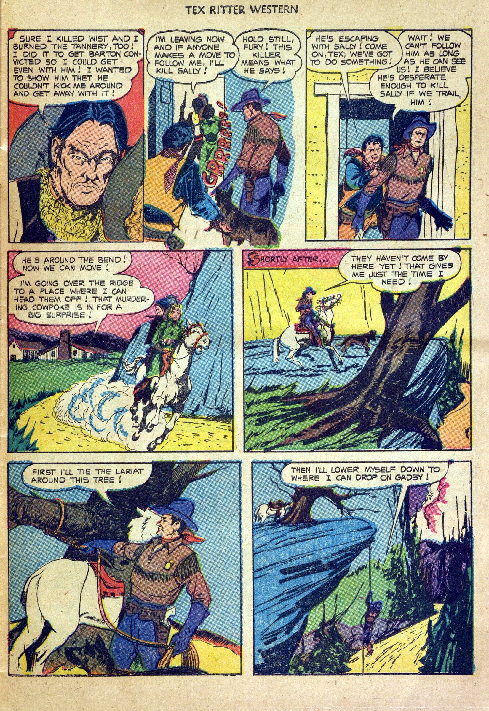 Read online Tex Ritter Western comic -  Issue #20 - 31
