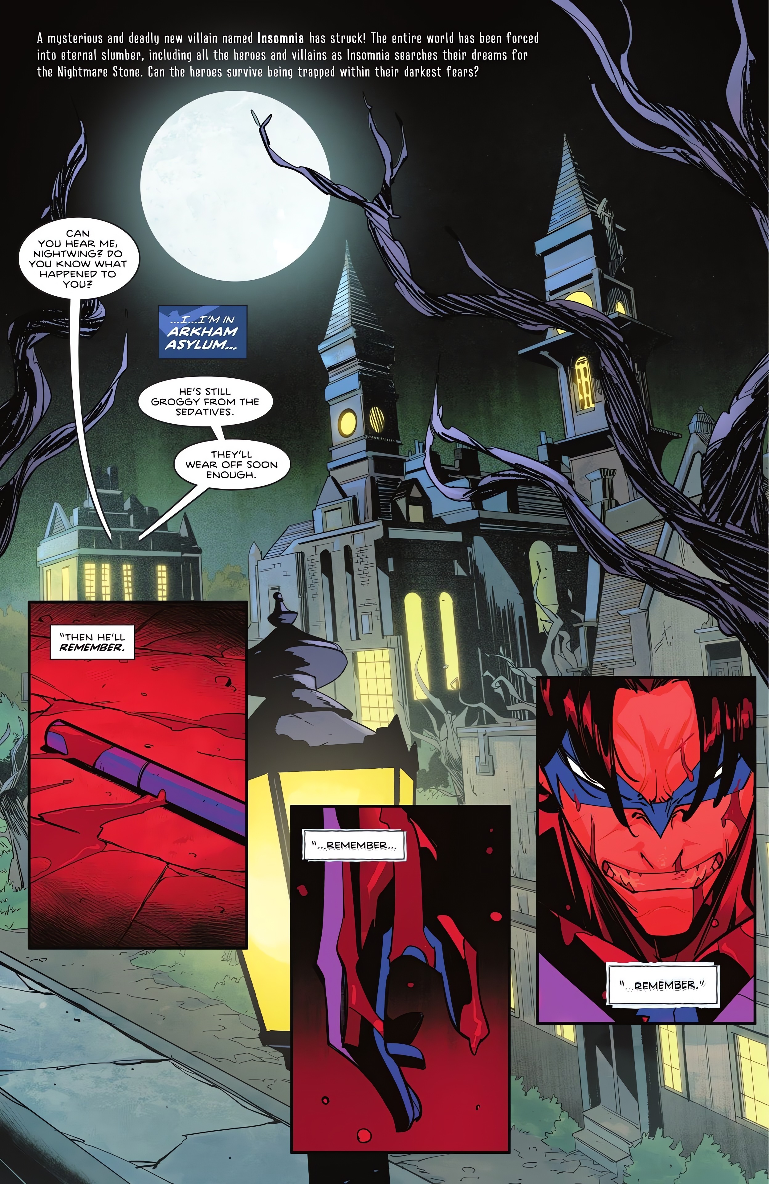 Read online Knight Terrors: Nightwing comic -  Issue #1 - 4