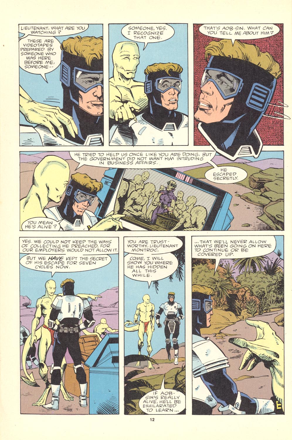 Read online Alien Legion comic -  Issue #12 - 14