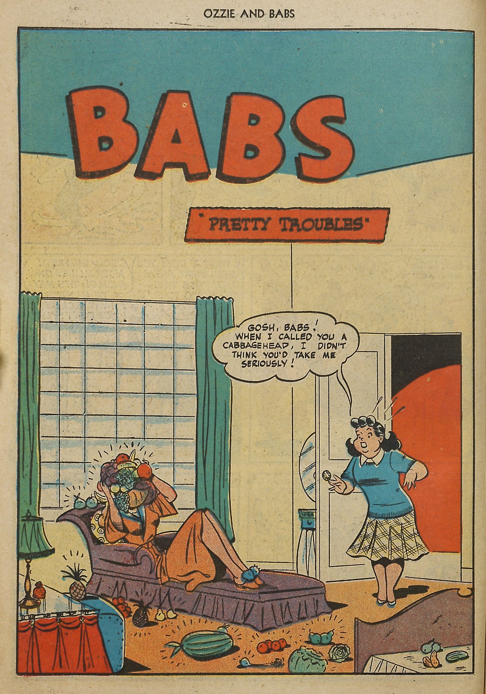 Read online Ozzie And Babs comic -  Issue #12 - 14