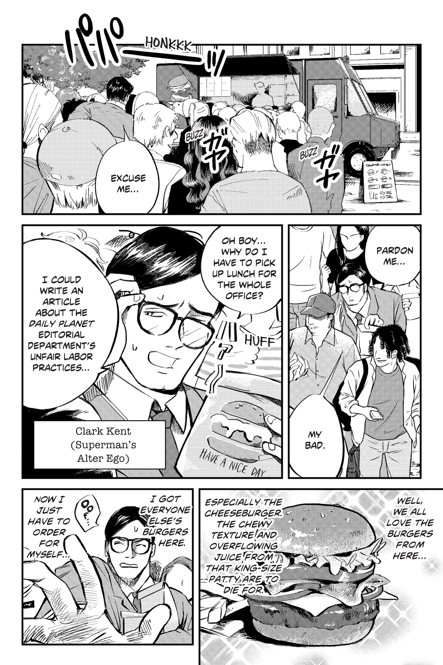 Read online Superman vs. Meshi comic -  Issue #2 - 3