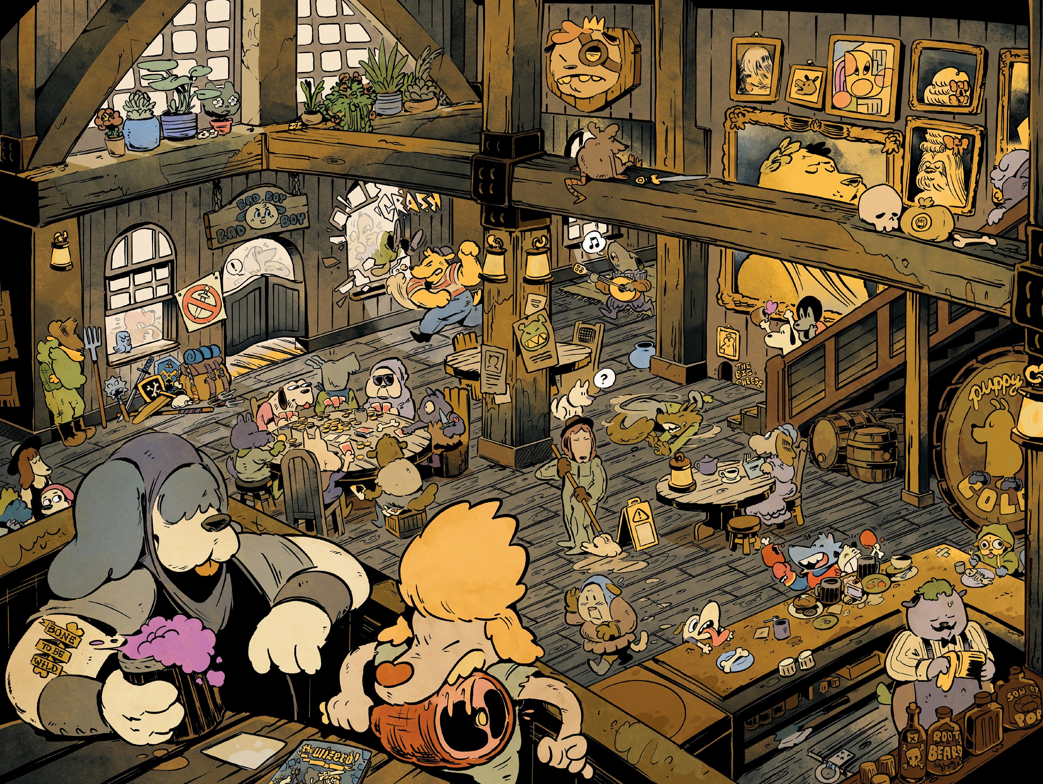 Read online Puppy Knight: Den of Deception comic -  Issue # Full - 5