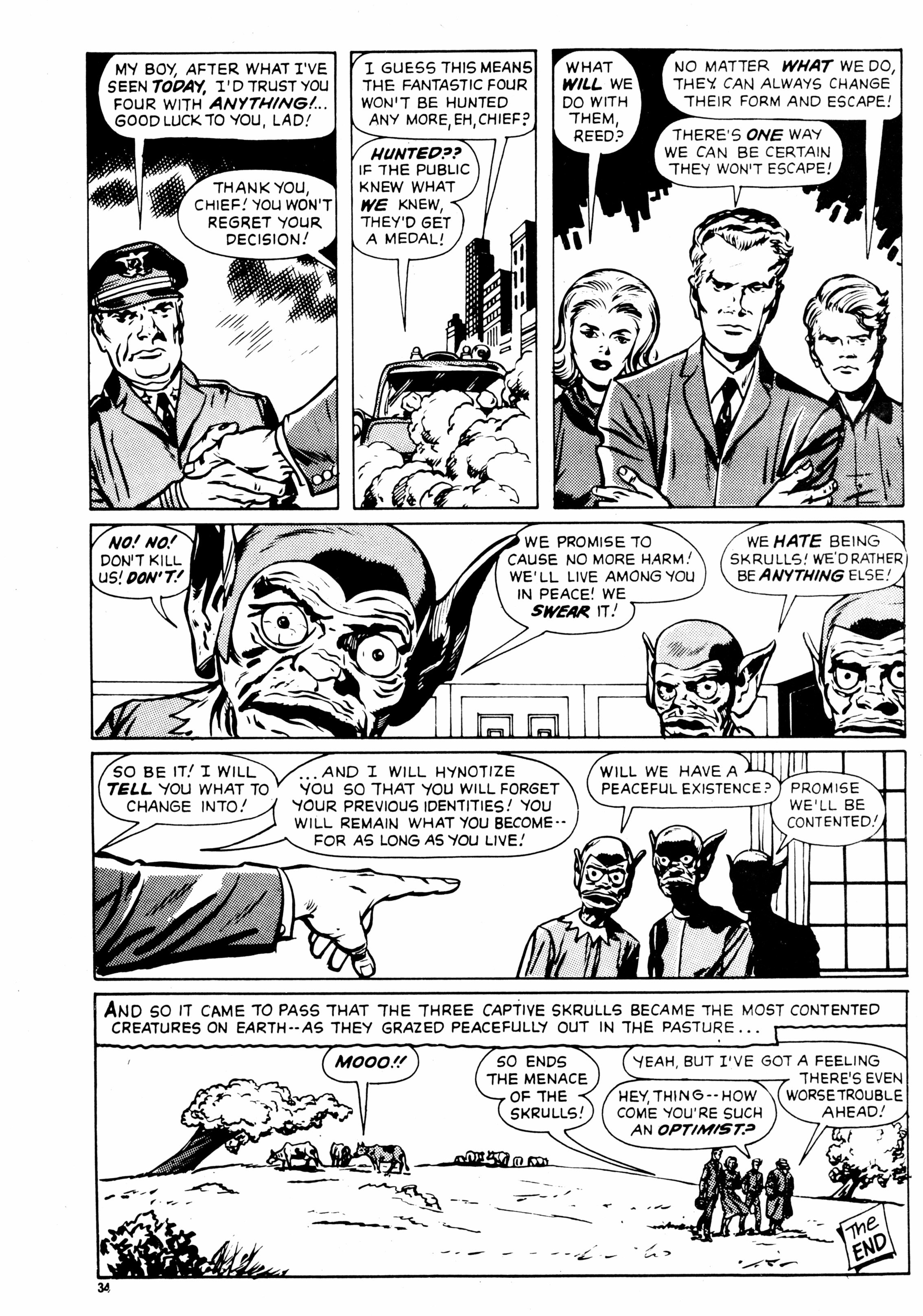 Read online Fantastic Four (1982) comic -  Issue #5 - 34