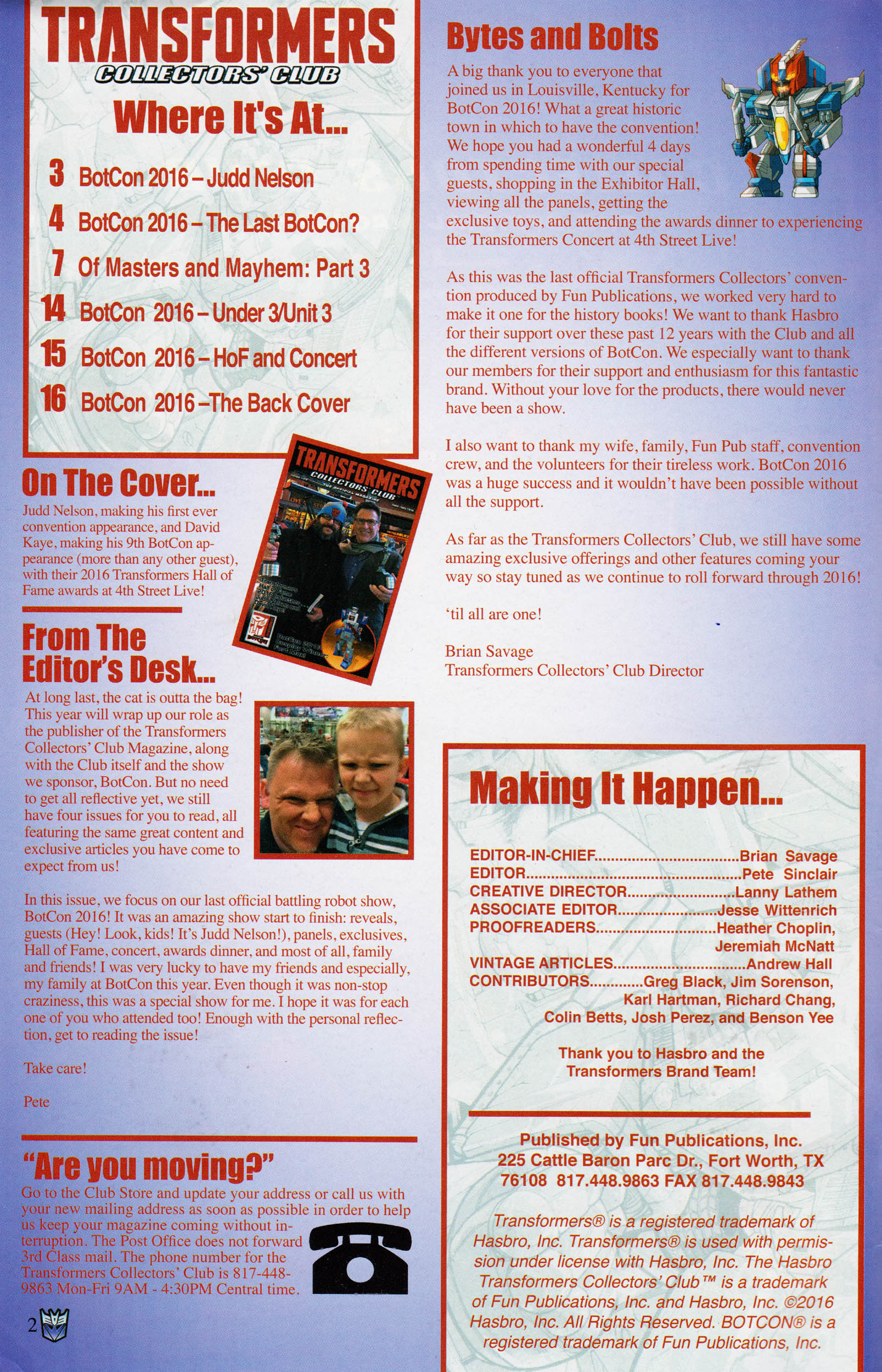 Read online Transformers: Collectors' Club comic -  Issue #69 - 2