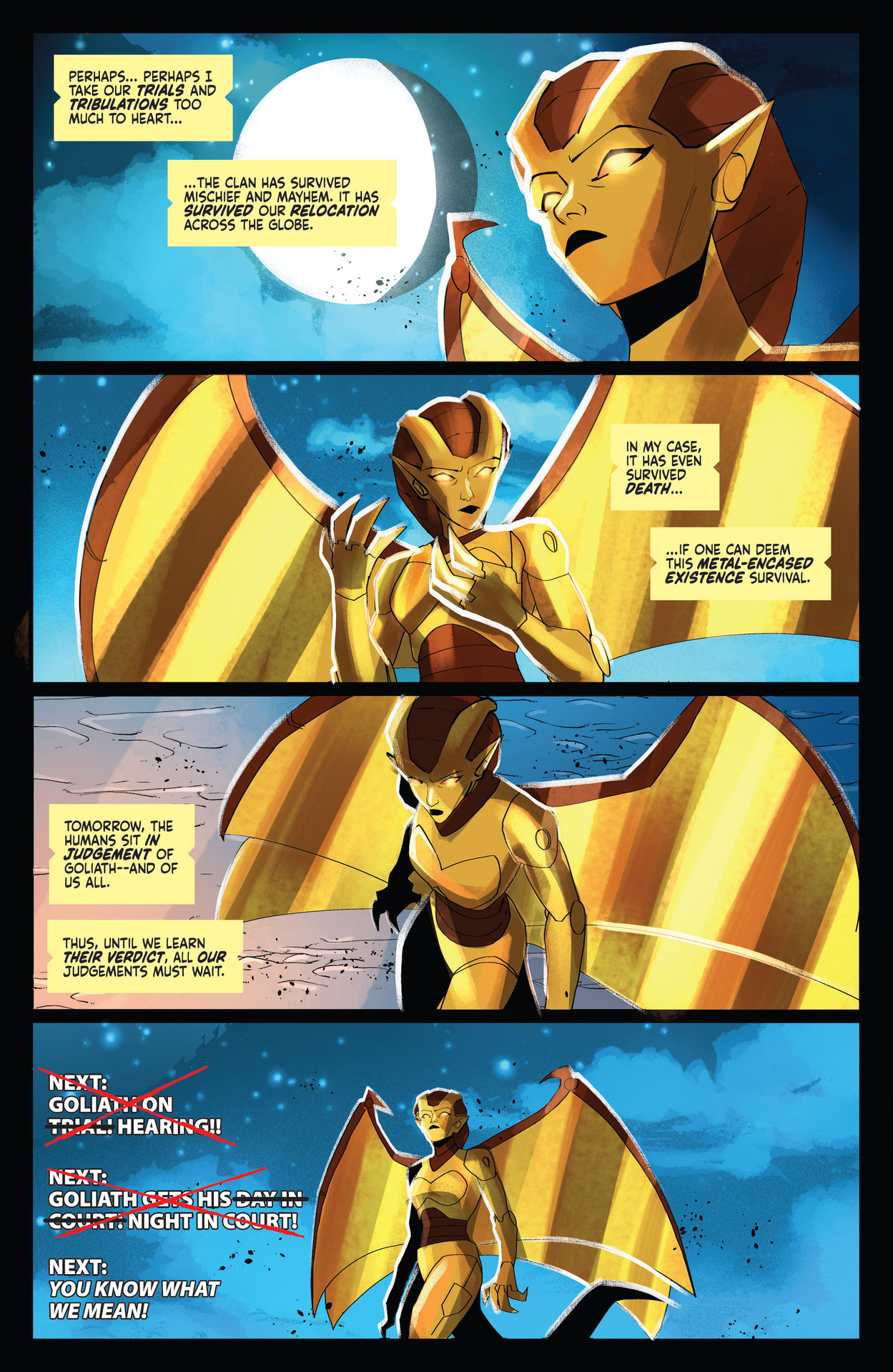 Read online Gargoyles (2022) comic -  Issue #8 - 27
