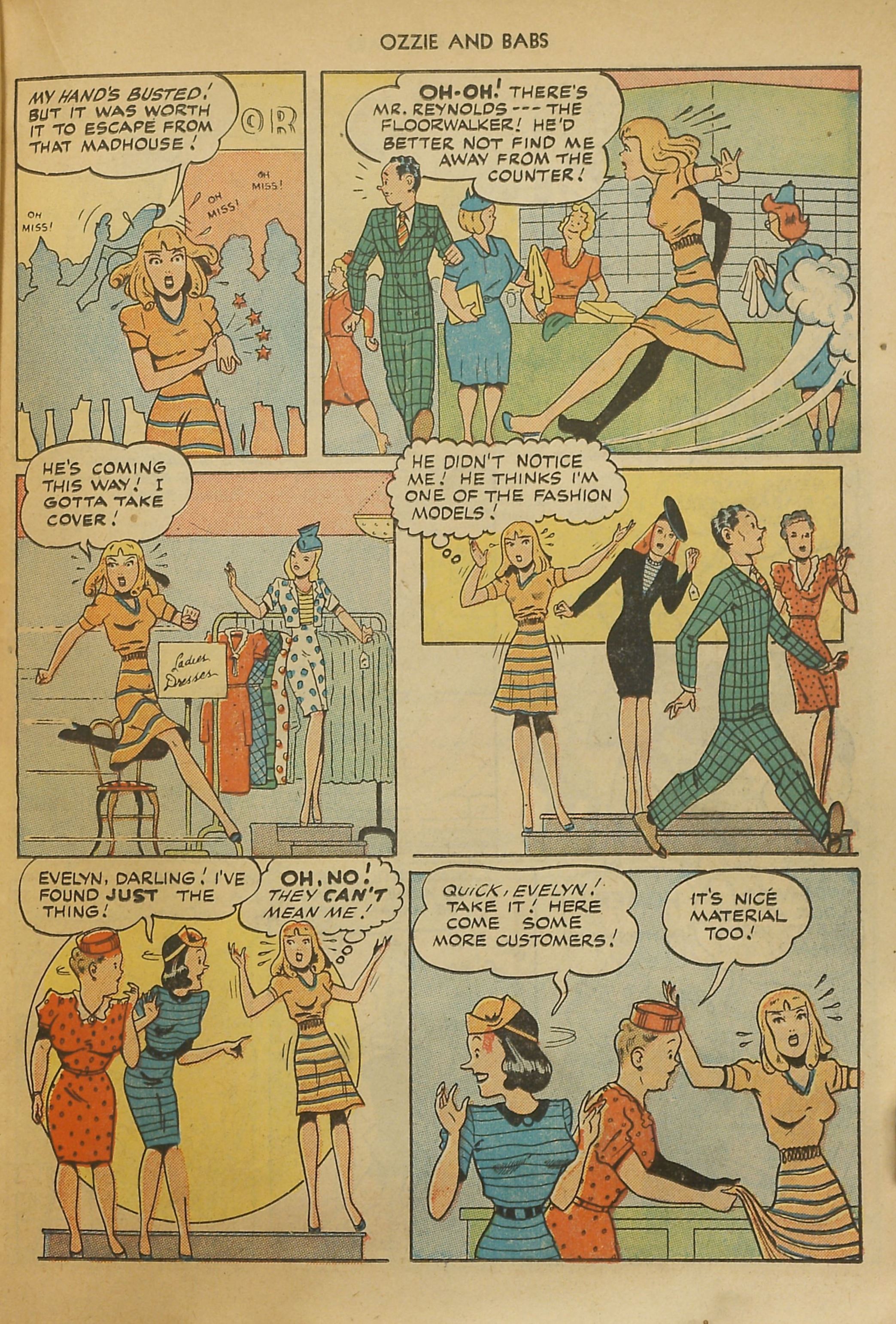 Read online Ozzie And Babs comic -  Issue #1 - 39