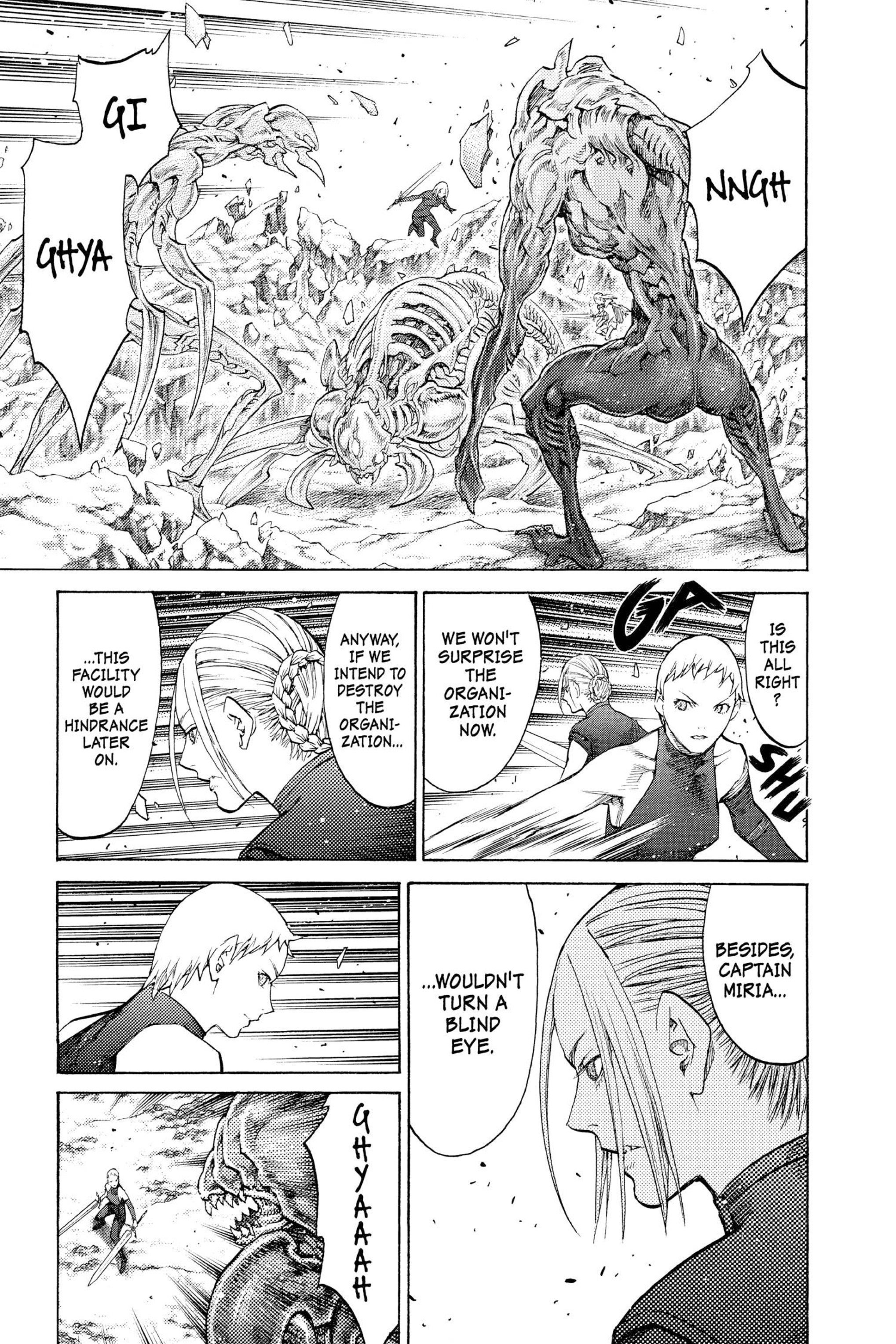 Read online Claymore comic -  Issue #20 - 158