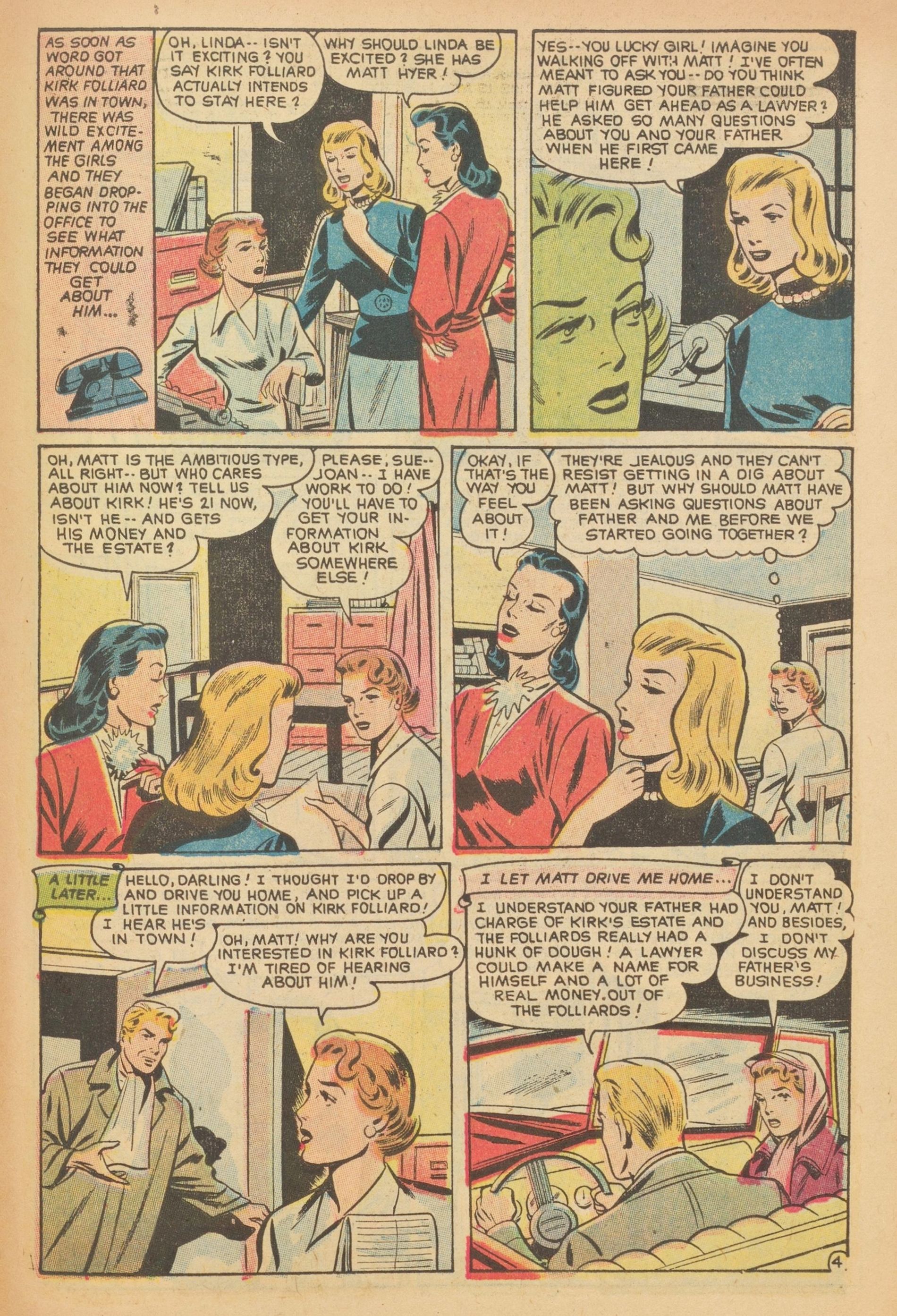 Read online Glamorous Romances comic -  Issue #88 - 31
