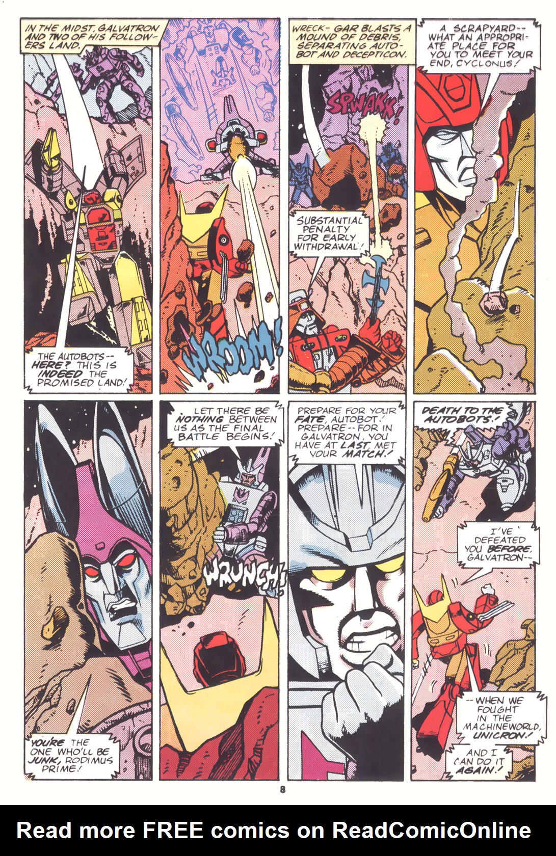 Read online The Transformers (UK) comic -  Issue #181 - 8