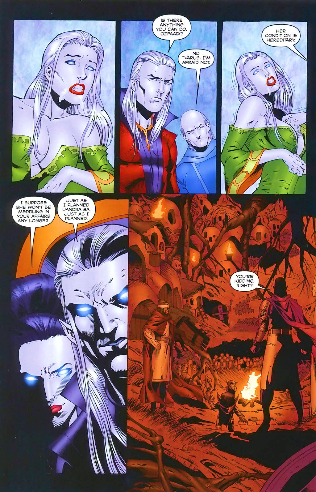 Read online Brian Pulido's Medieval Lady Death:  War of the Winds comic -  Issue #3 - 11