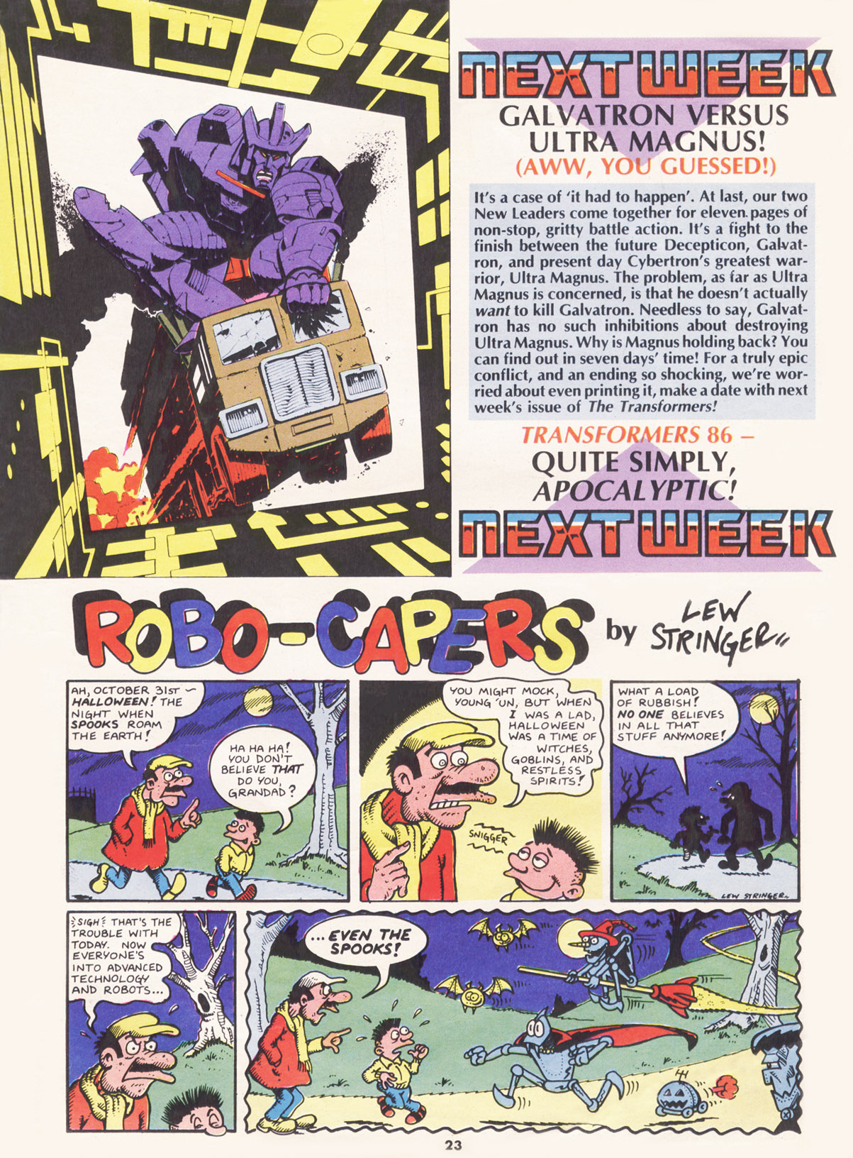 Read online The Transformers (UK) comic -  Issue #85 - 15