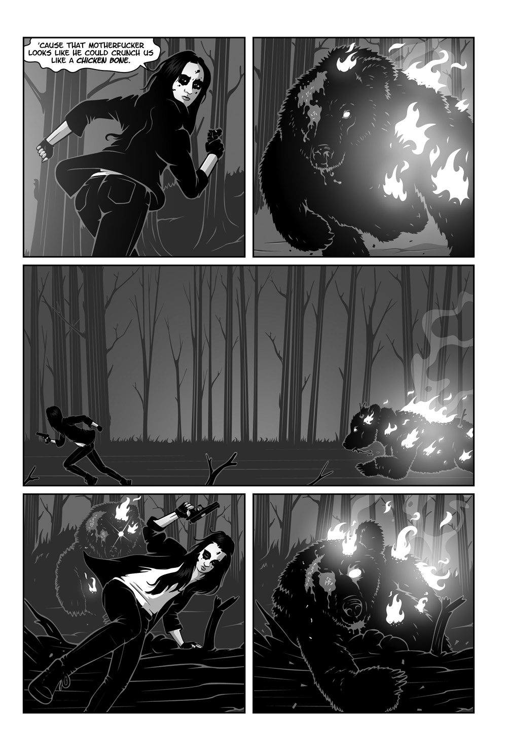 Read online Hollow Girl comic -  Issue #8 - 44