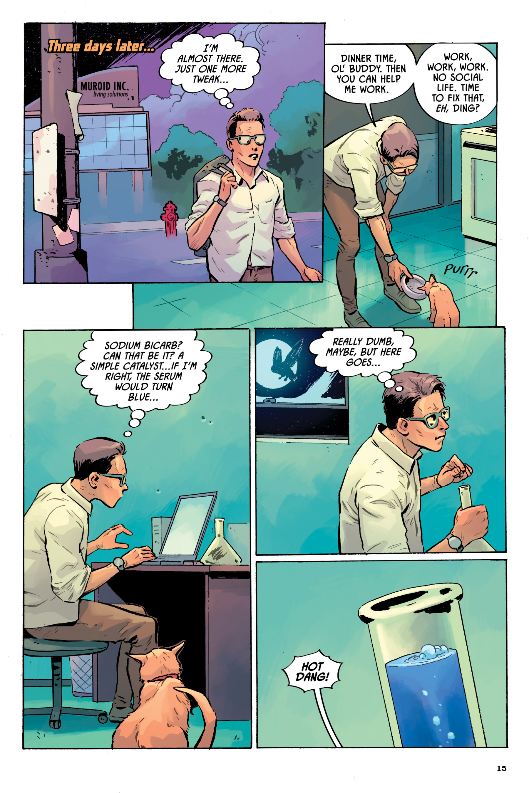 Read online Angel Catbird comic -  Issue # TPB 1 - 17