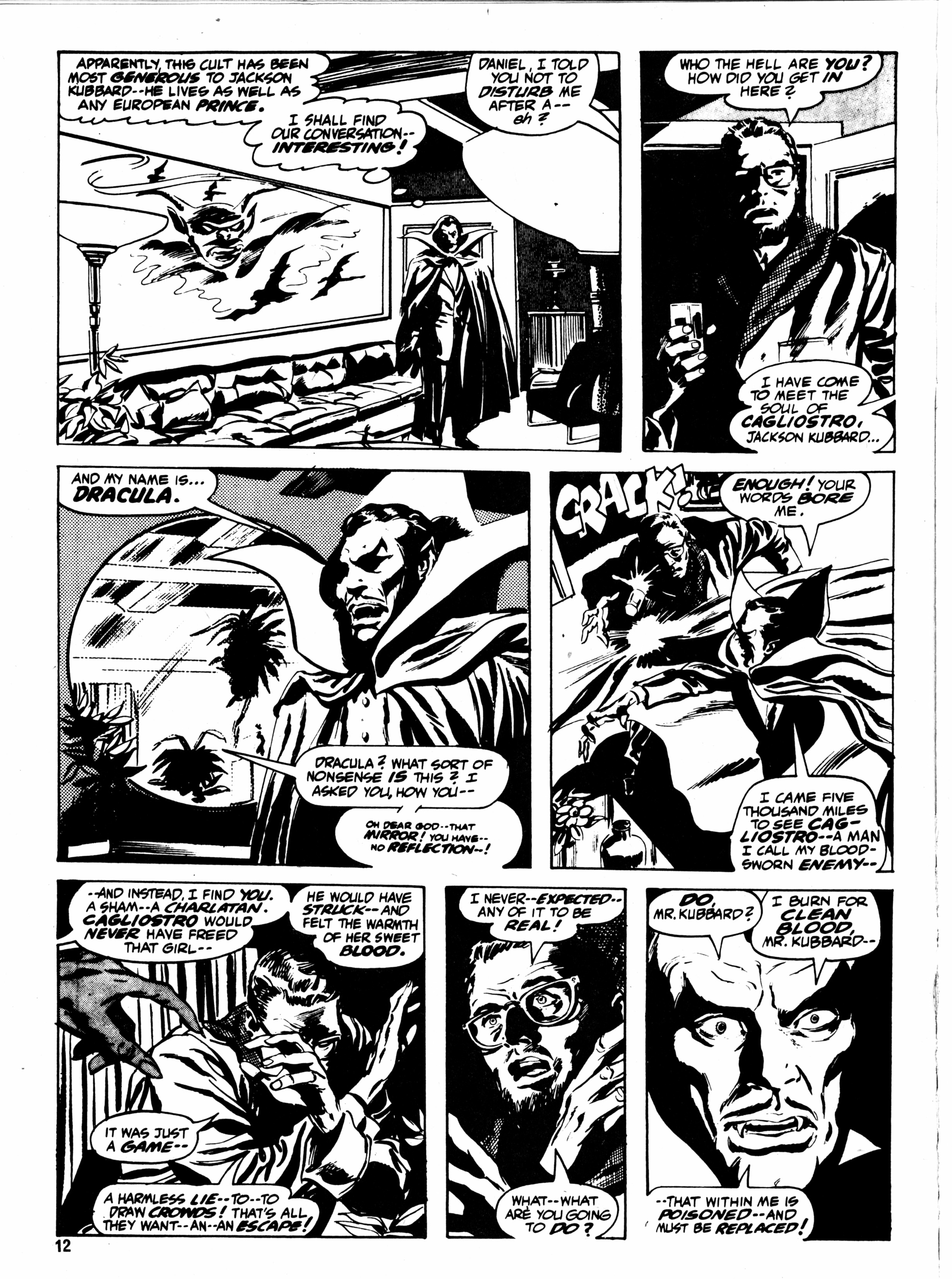 Read online Dracula Lives (1974) comic -  Issue #24 - 12