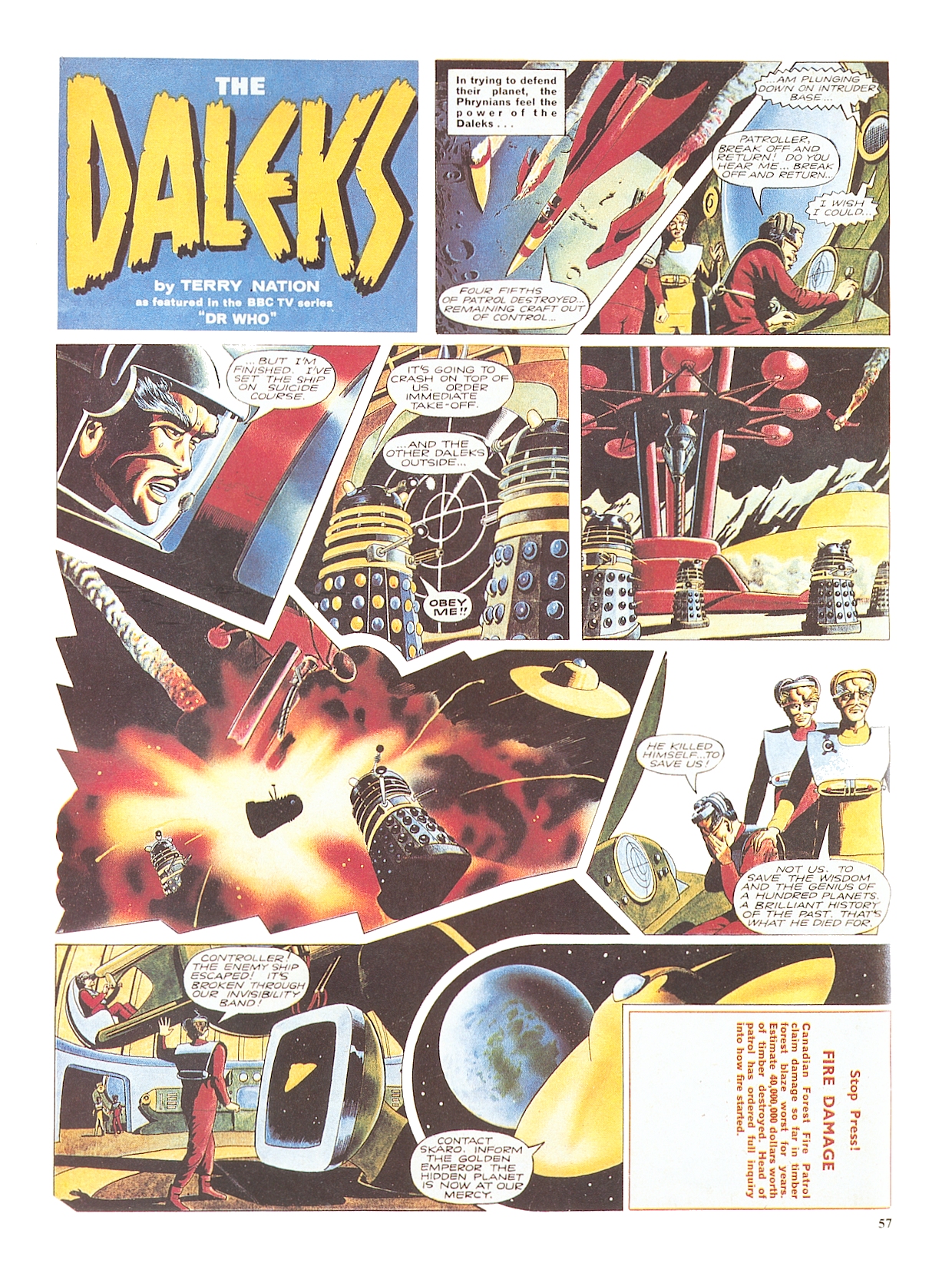 Read online Dalek Chronicles comic -  Issue # TPB - 57