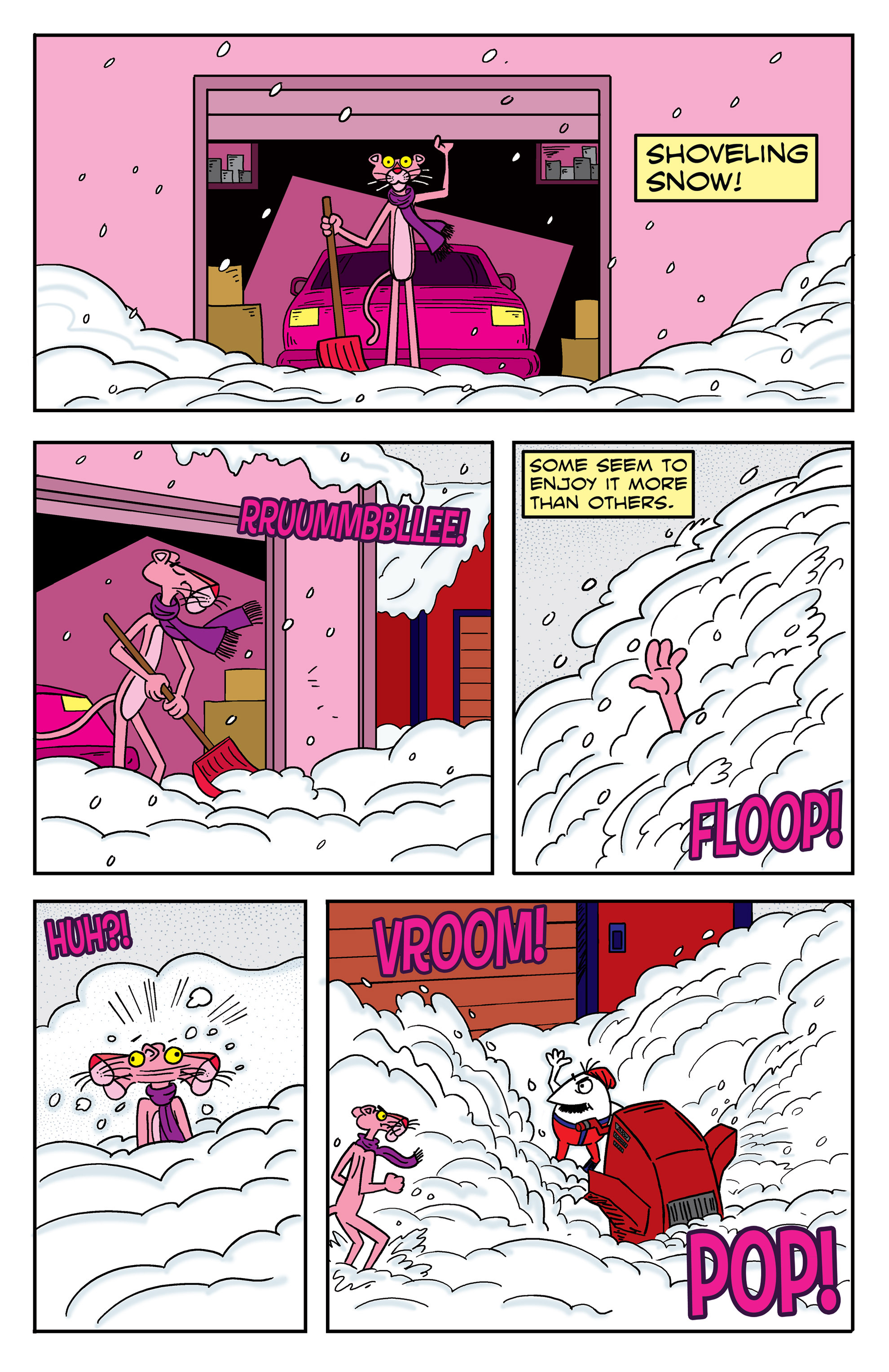 Read online The Pink Panther: Snow Day comic -  Issue # Full - 4