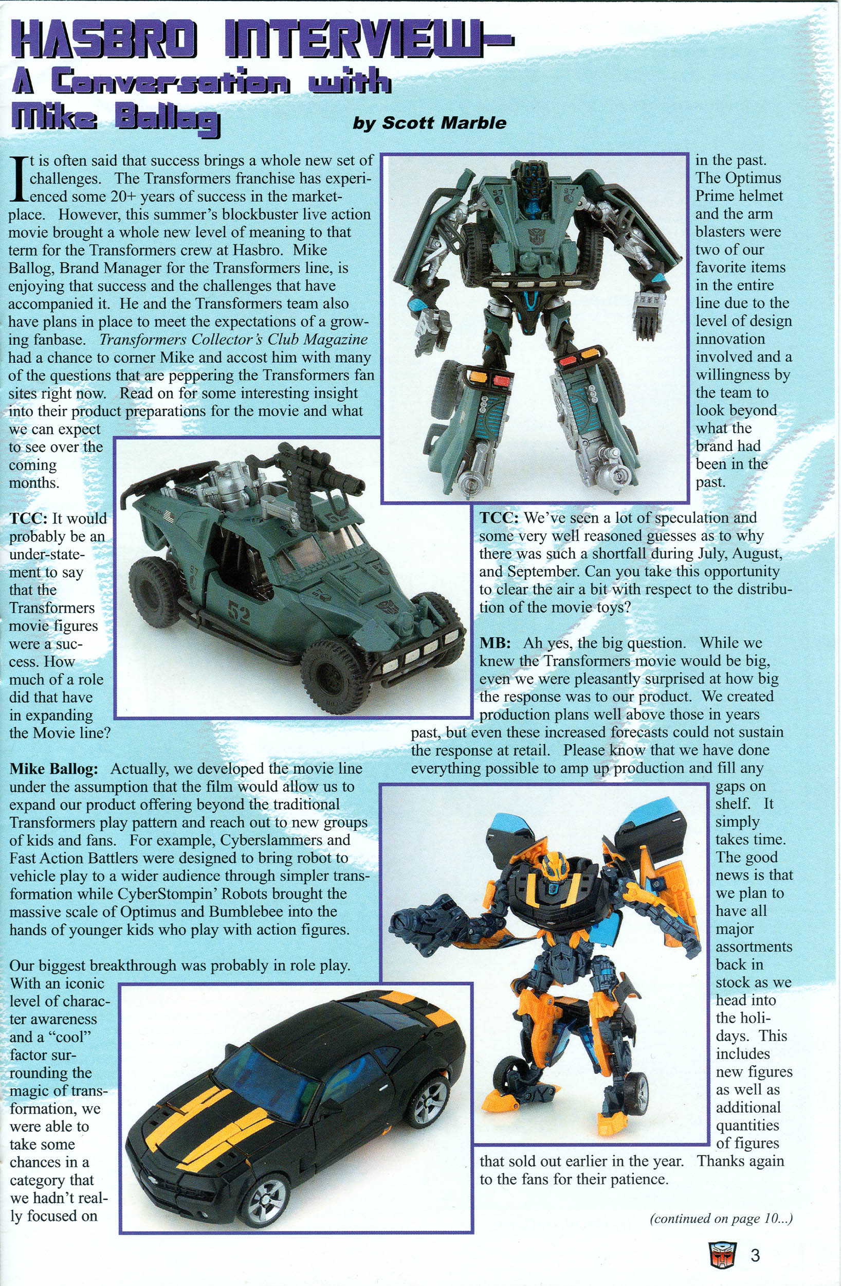 Read online Transformers: Collectors' Club comic -  Issue #18 - 3