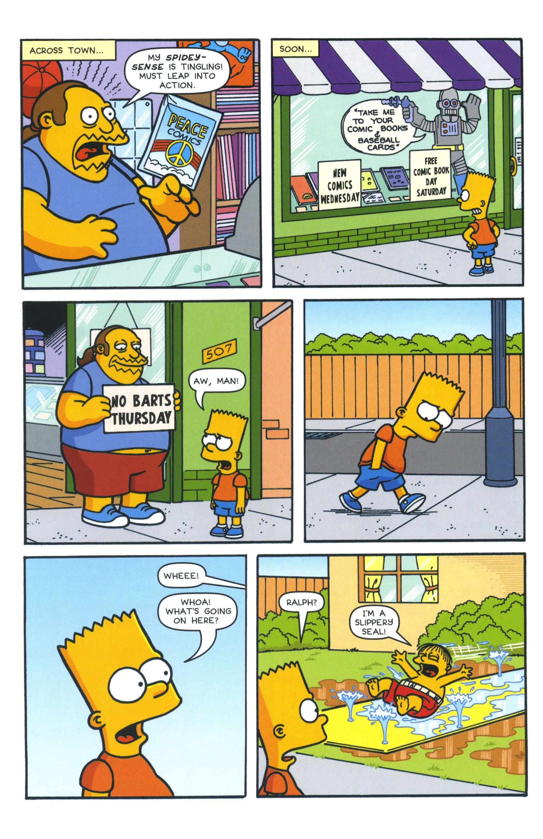 Read online Bongo Comics Free-For-All! comic -  Issue #2018 - 20