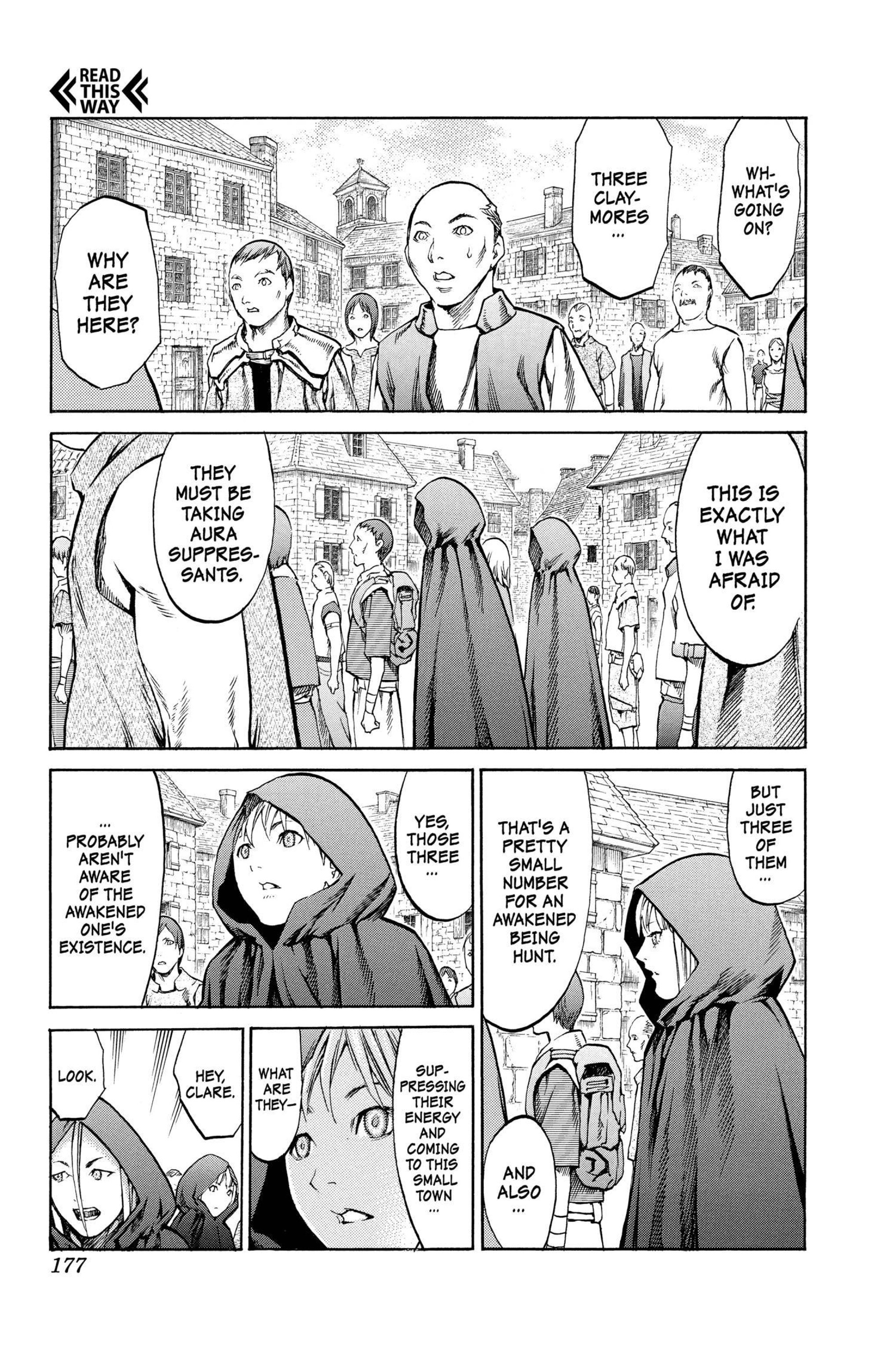 Read online Claymore comic -  Issue #15 - 158