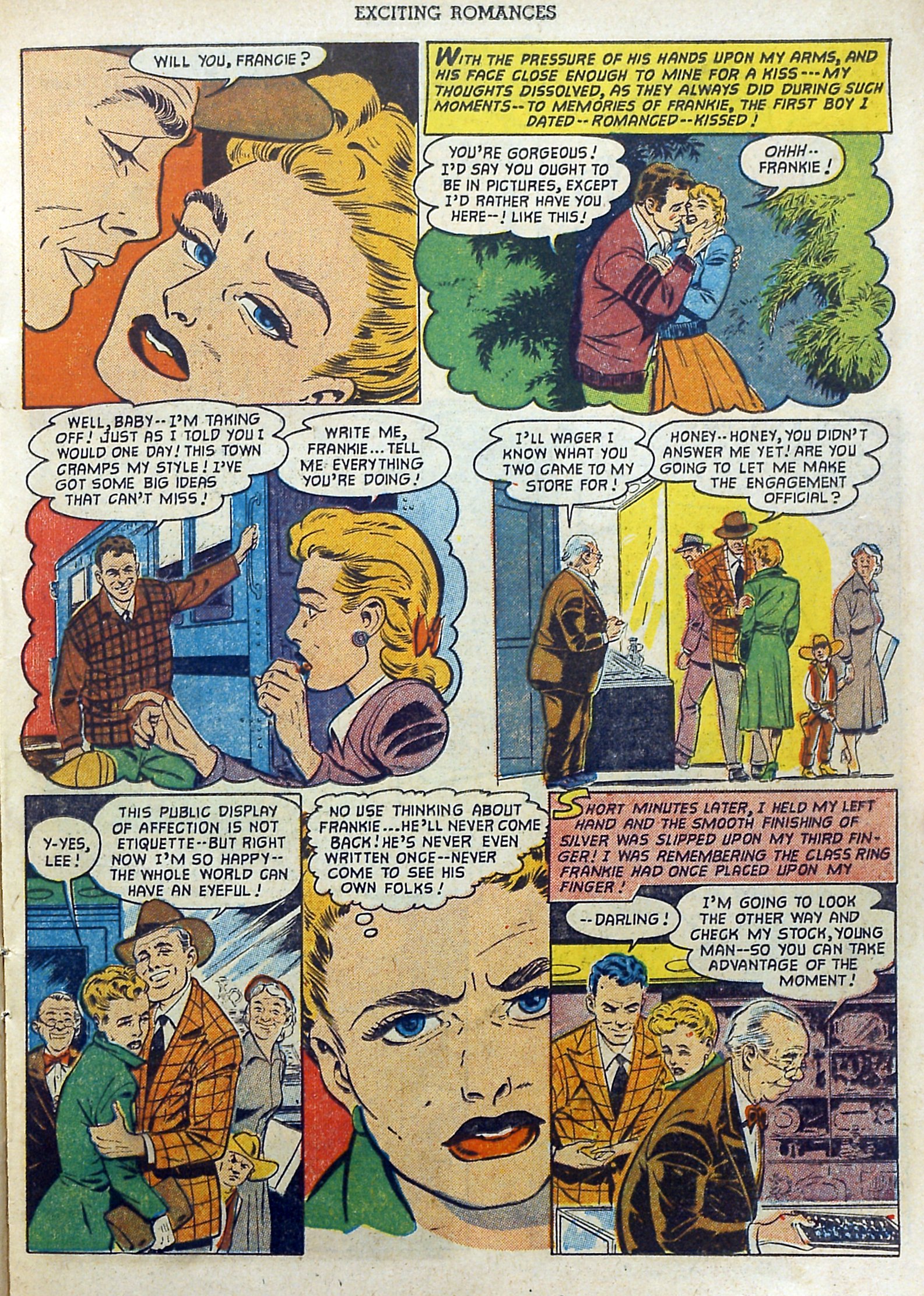 Read online Exciting Romances comic -  Issue #9 - 15