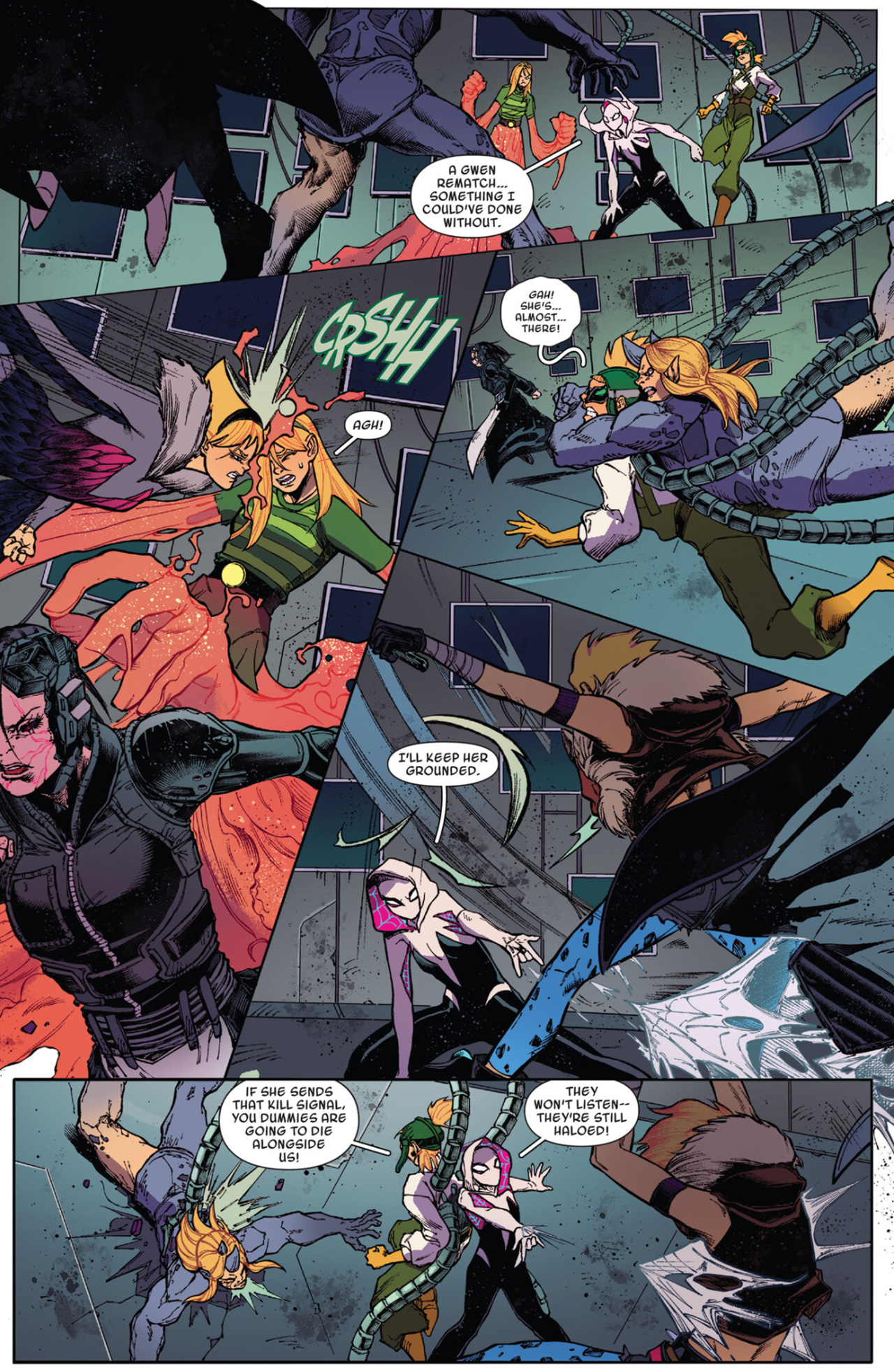 Read online Spider-Gwen: Shadow Clones comic -  Issue #5 - 9